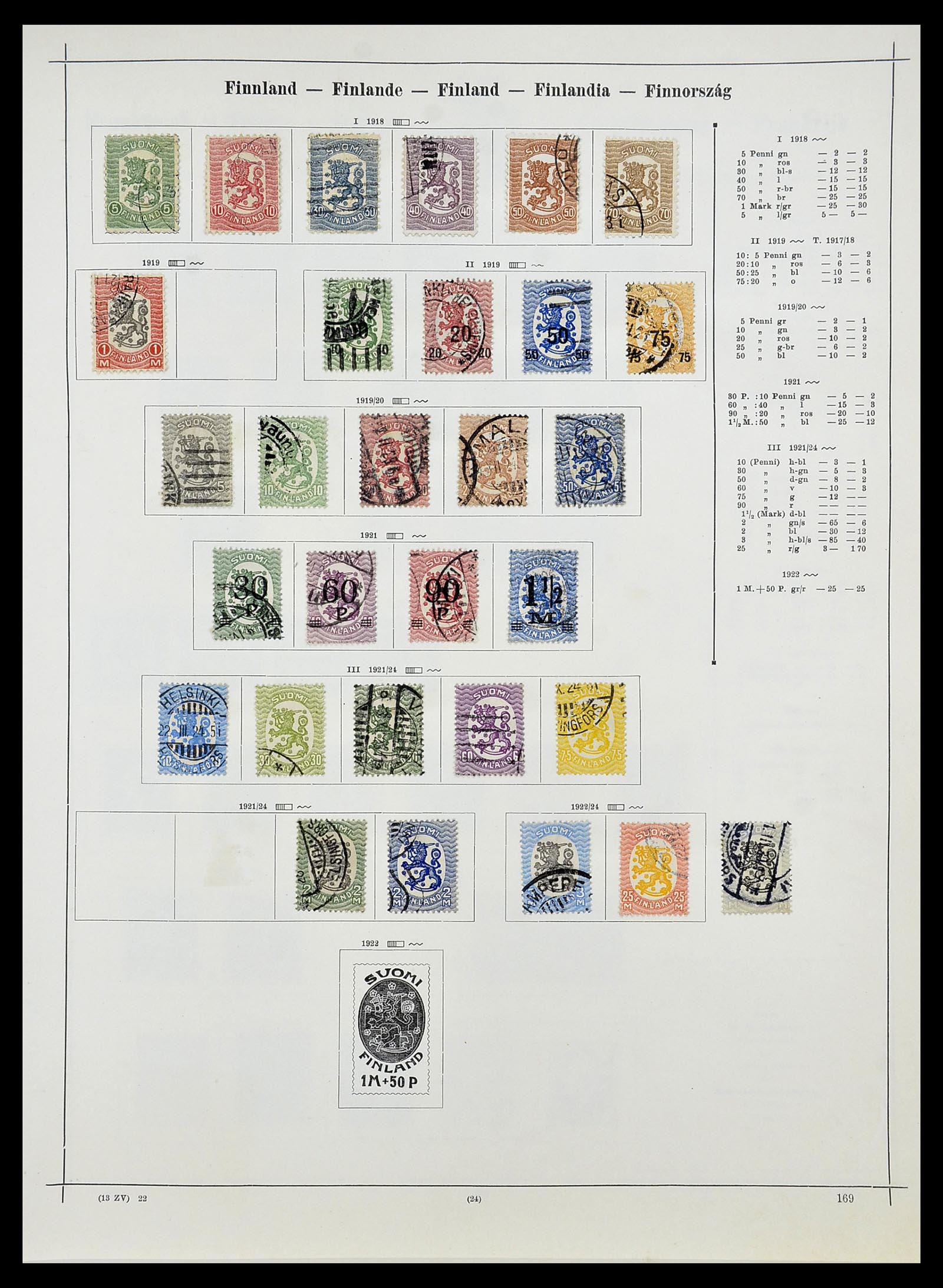 34080 089 - Stamp collection 34080 World collection 1840-1924.