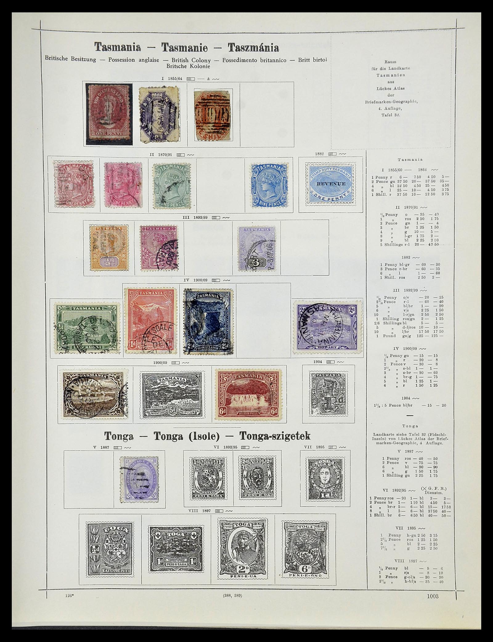 34080 682 - Postzegelverzameling 34080 Wereldverzameling 1840-1924.