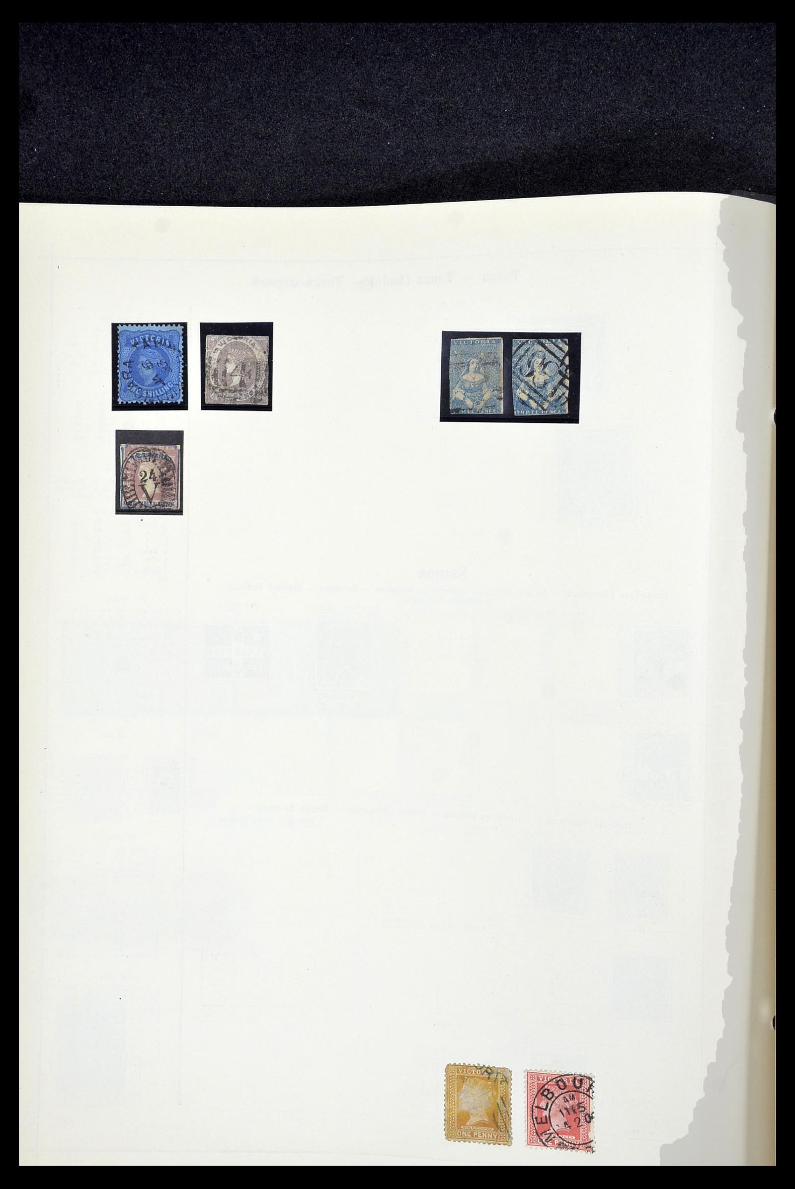 34080 687 - Postzegelverzameling 34080 Wereldverzameling 1840-1924.