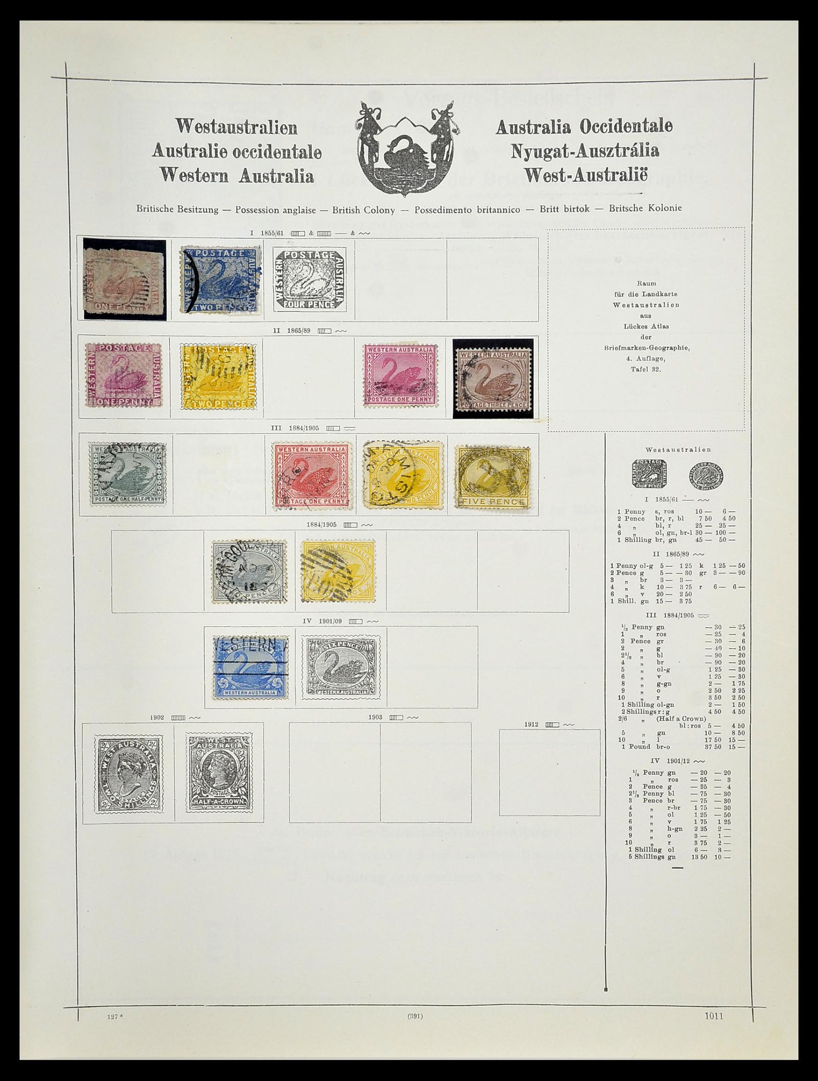 34080 690 - Postzegelverzameling 34080 Wereldverzameling 1840-1924.
