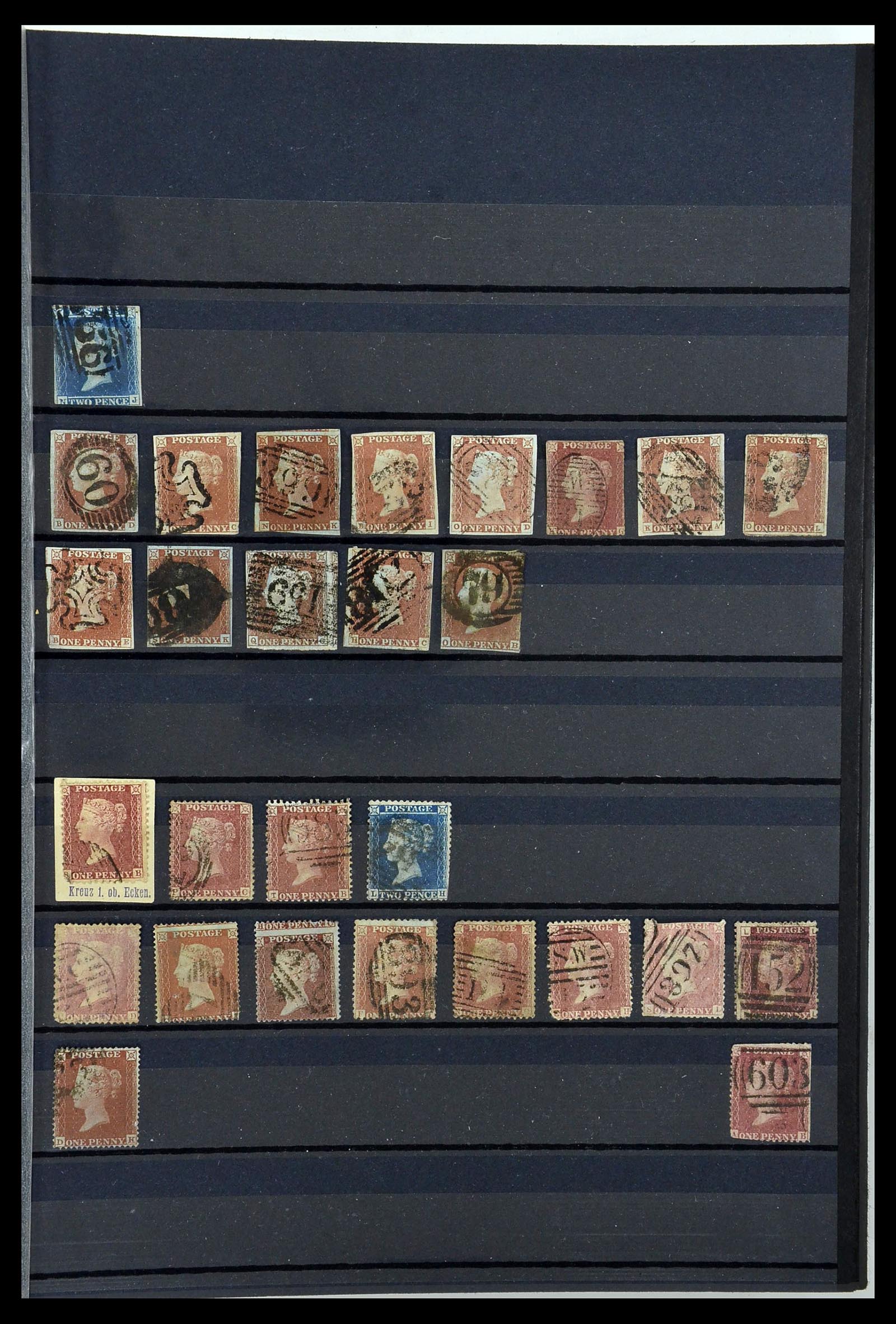 34084 001 - Postzegelverzameling 34084 Engeland 1844-1997.