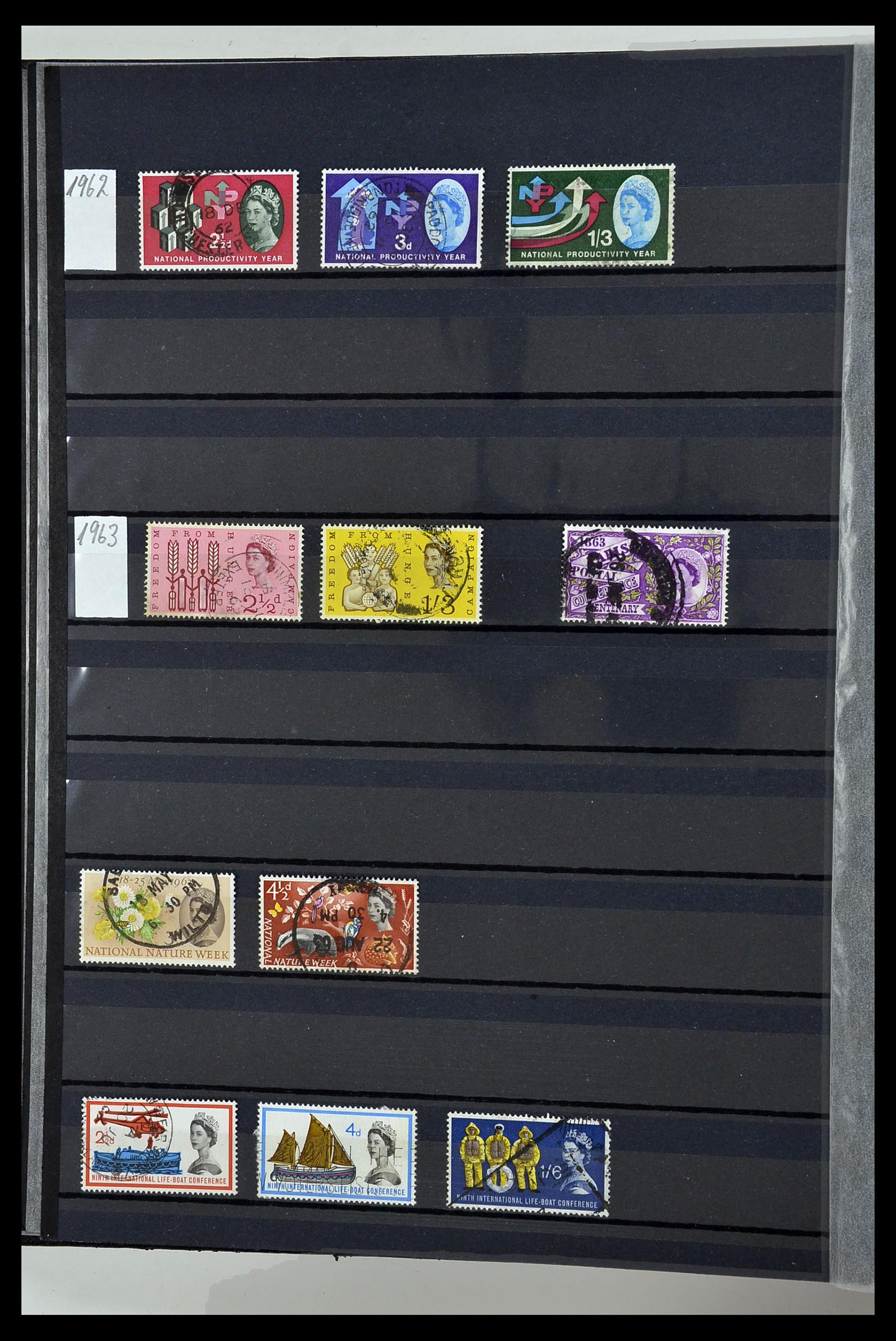 34084 016 - Postzegelverzameling 34084 Engeland 1844-1997.