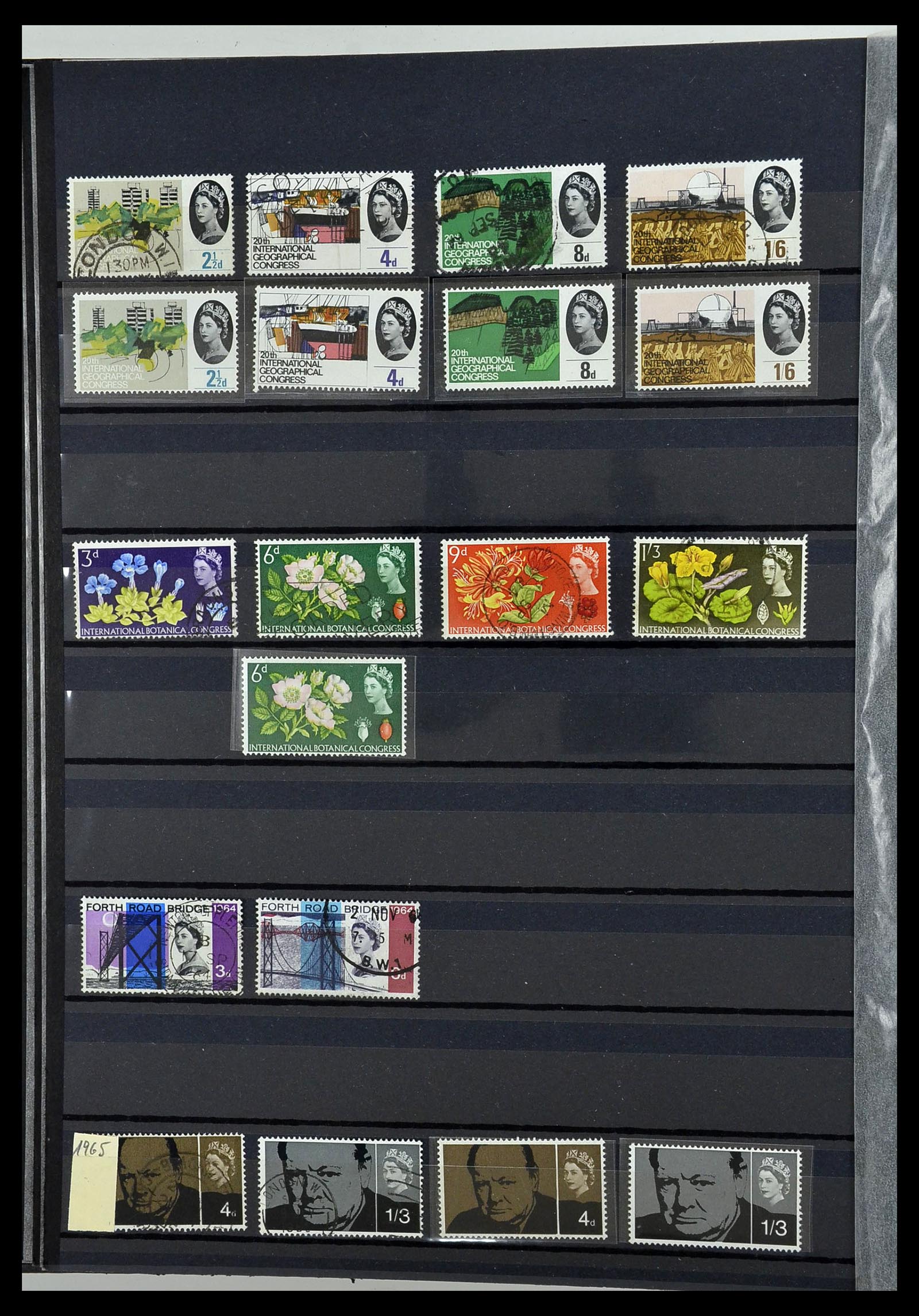 34084 018 - Postzegelverzameling 34084 Engeland 1844-1997.