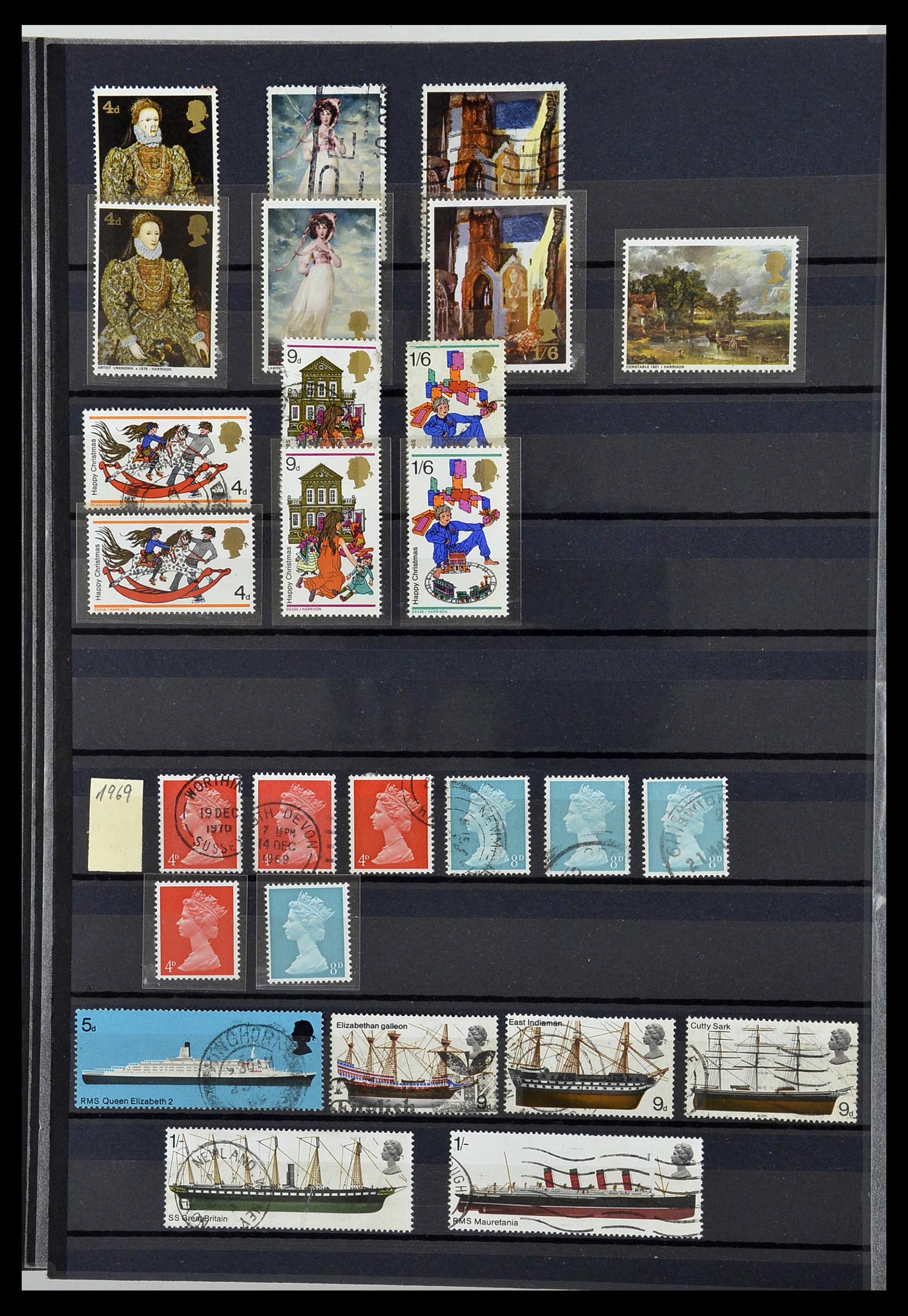 34084 028 - Stamp collection 34084 Great Britain 1844-1997.