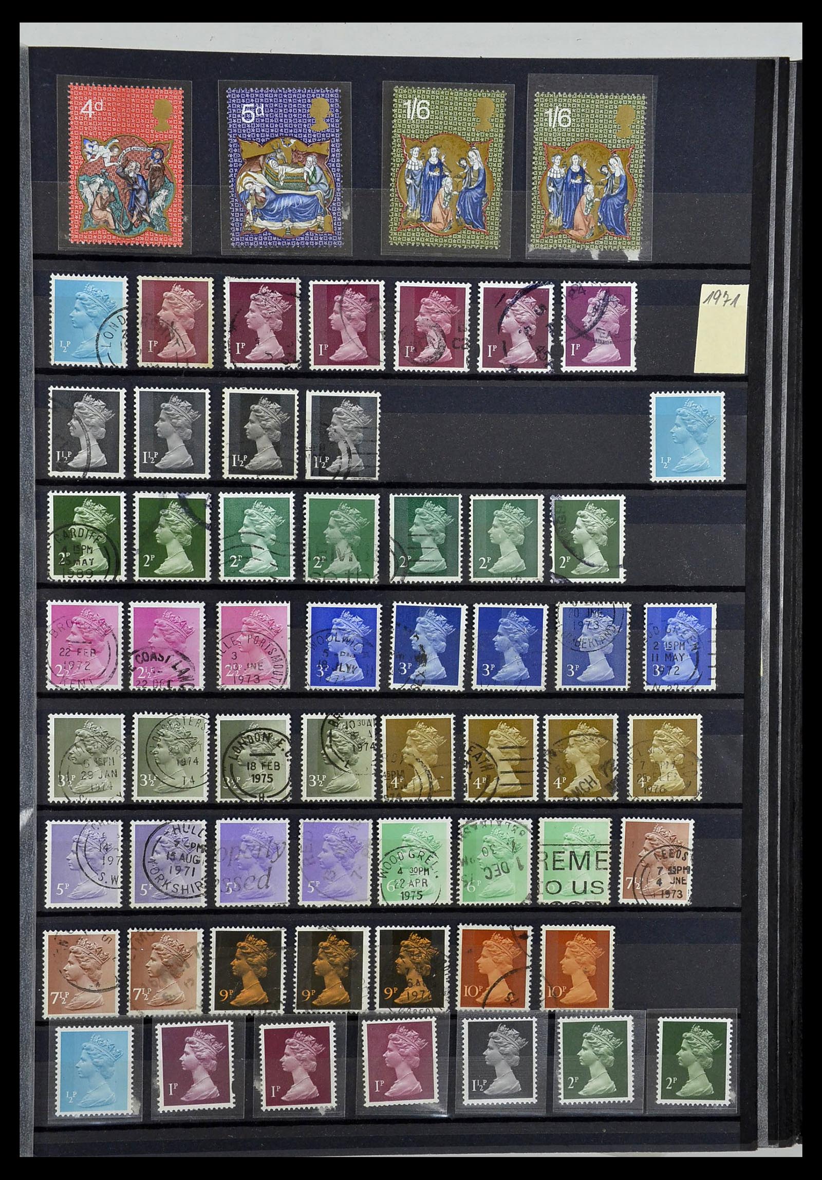 34084 033 - Stamp collection 34084 Great Britain 1844-1997.
