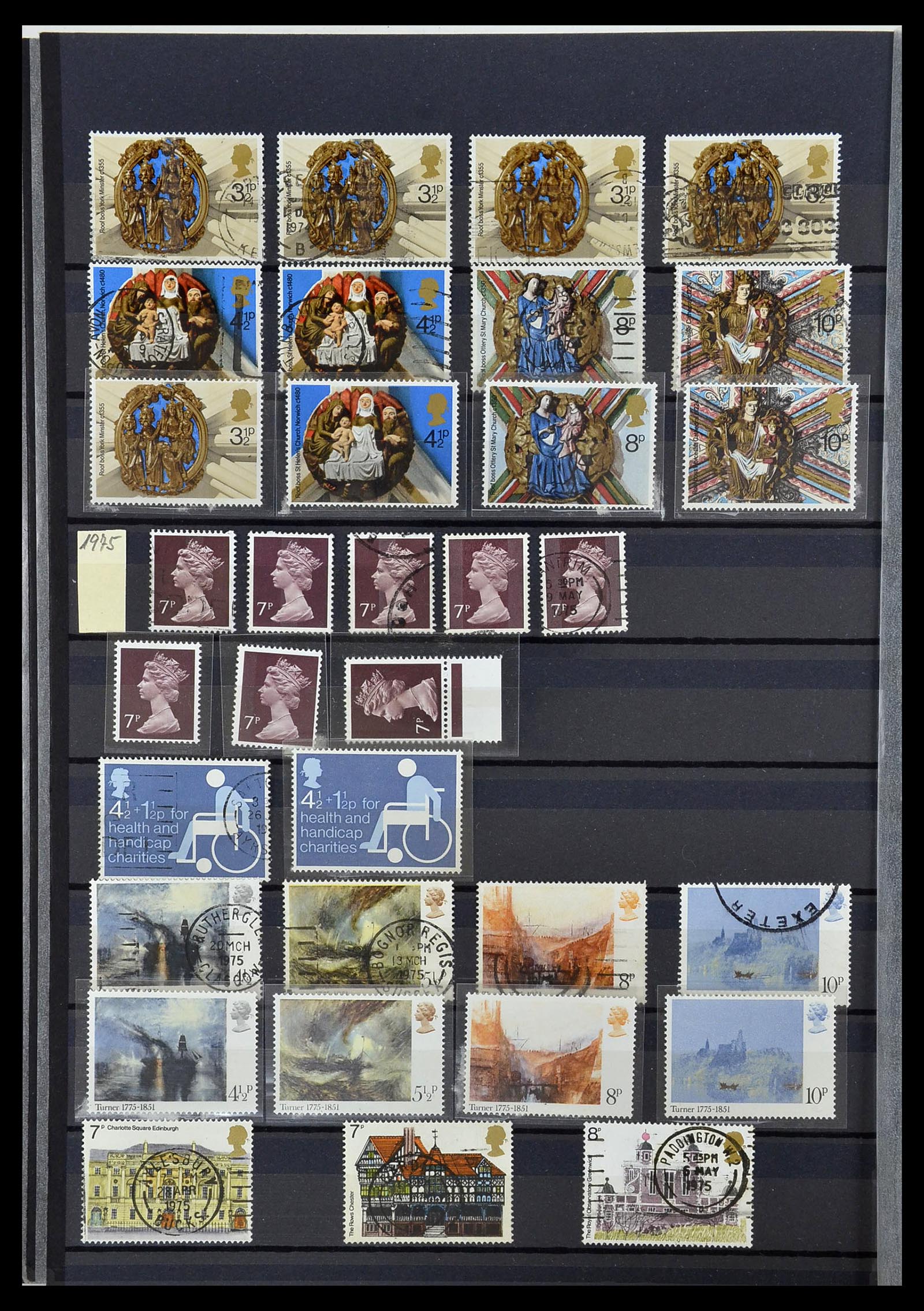 34084 040 - Stamp collection 34084 Great Britain 1844-1997.