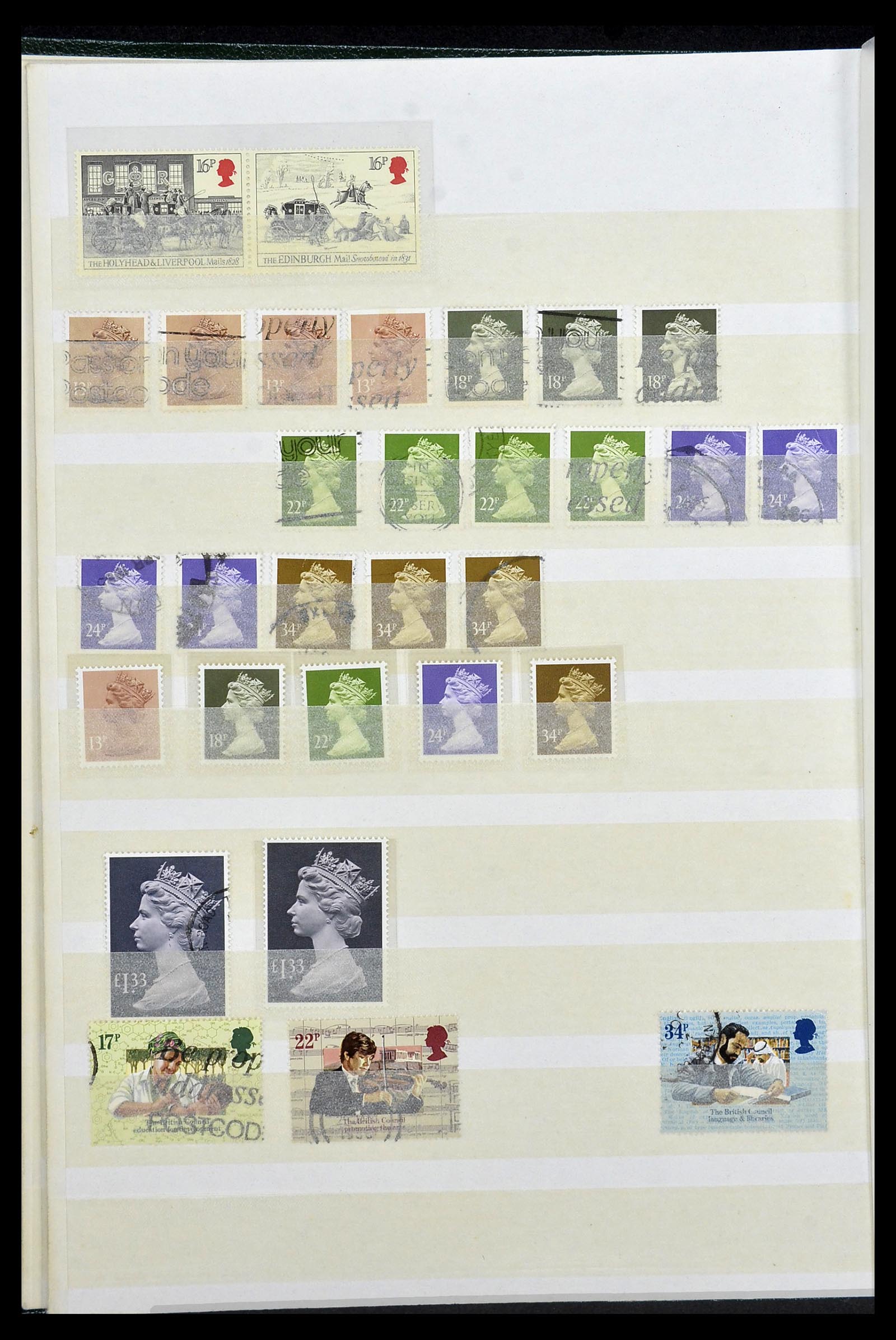 34084 067 - Stamp collection 34084 Great Britain 1844-1997.