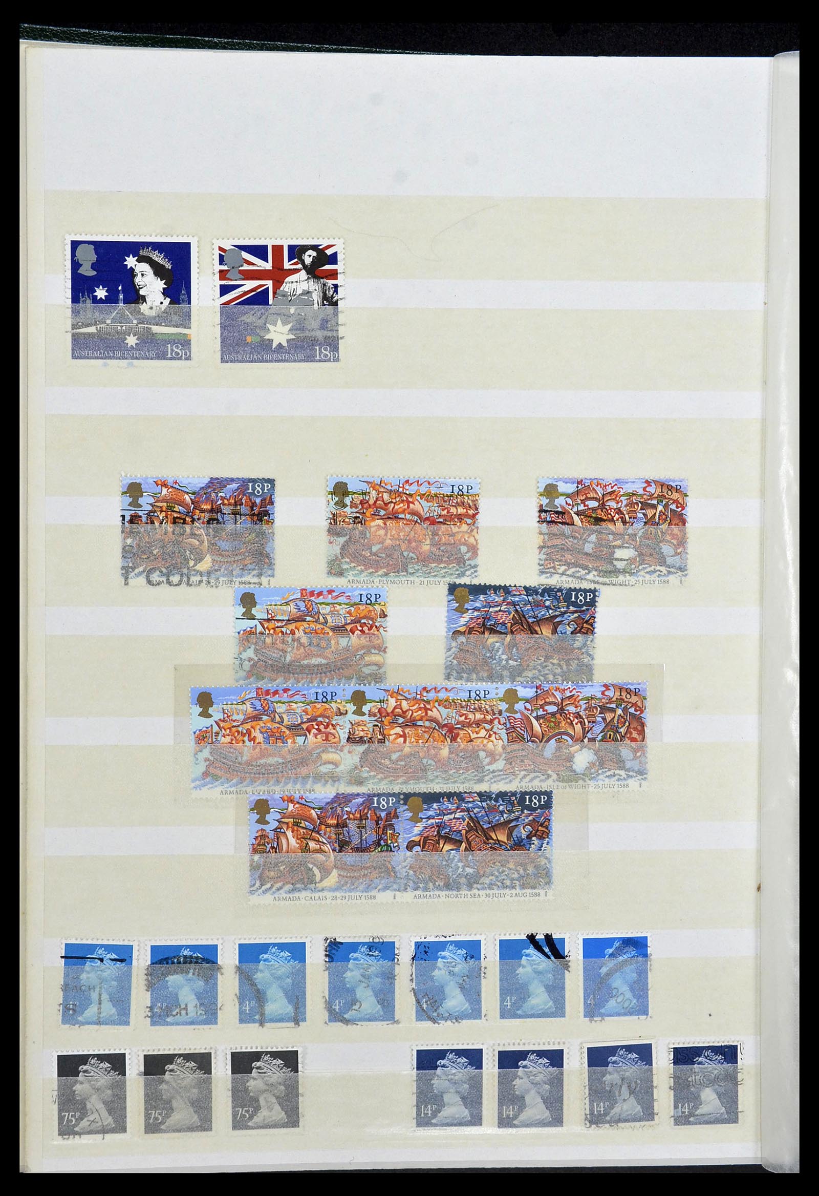 34084 077 - Stamp collection 34084 Great Britain 1844-1997.