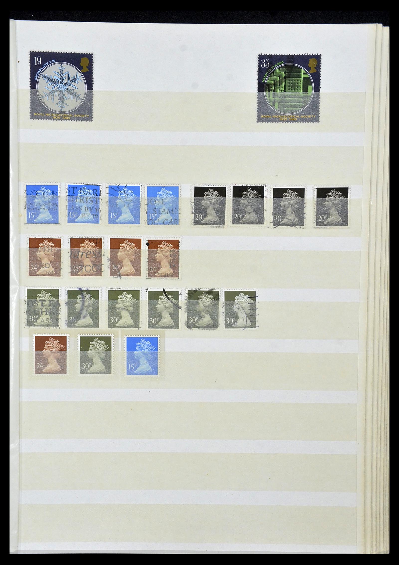 34084 084 - Stamp collection 34084 Great Britain 1844-1997.