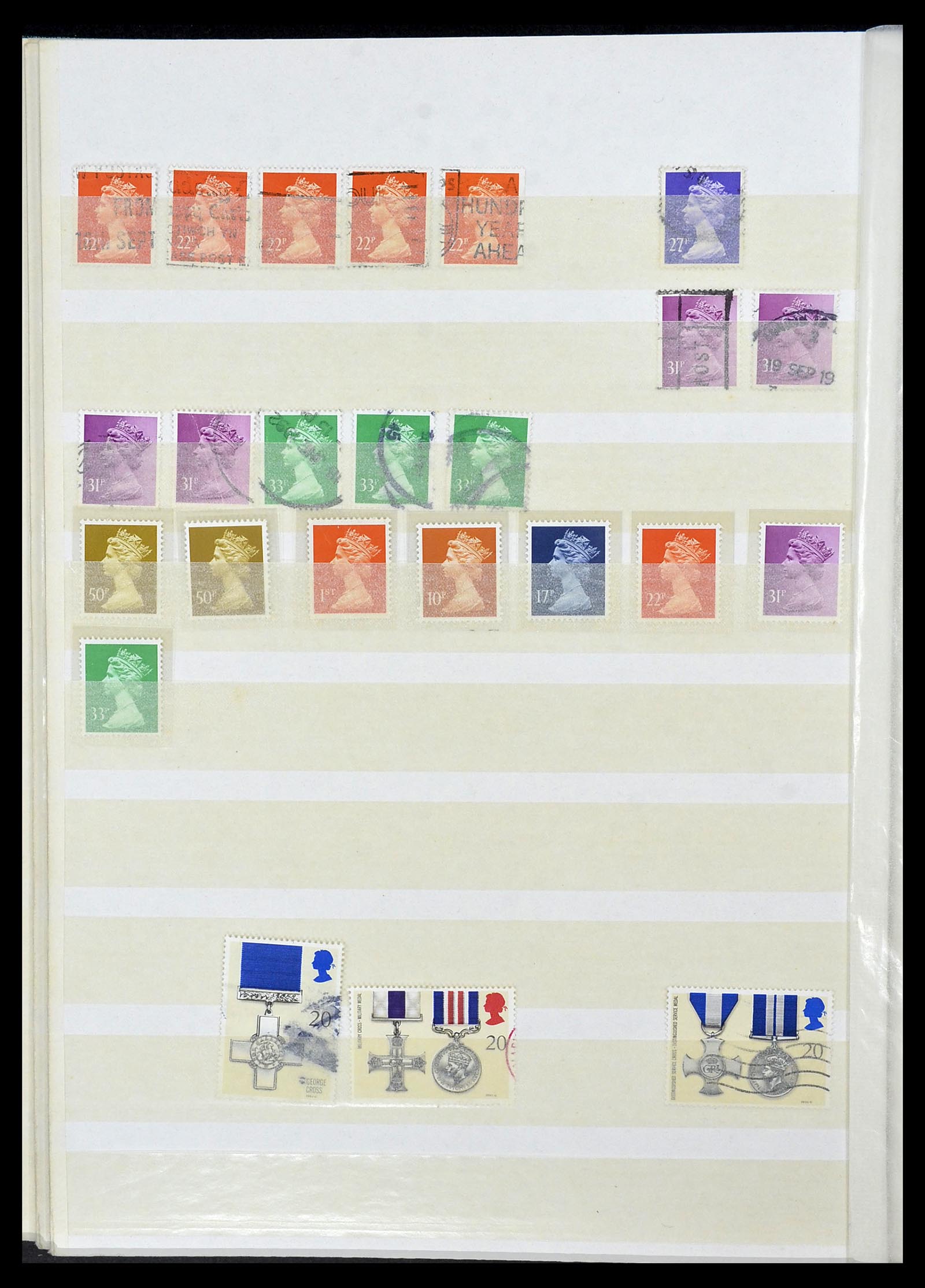 34084 089 - Stamp collection 34084 Great Britain 1844-1997.