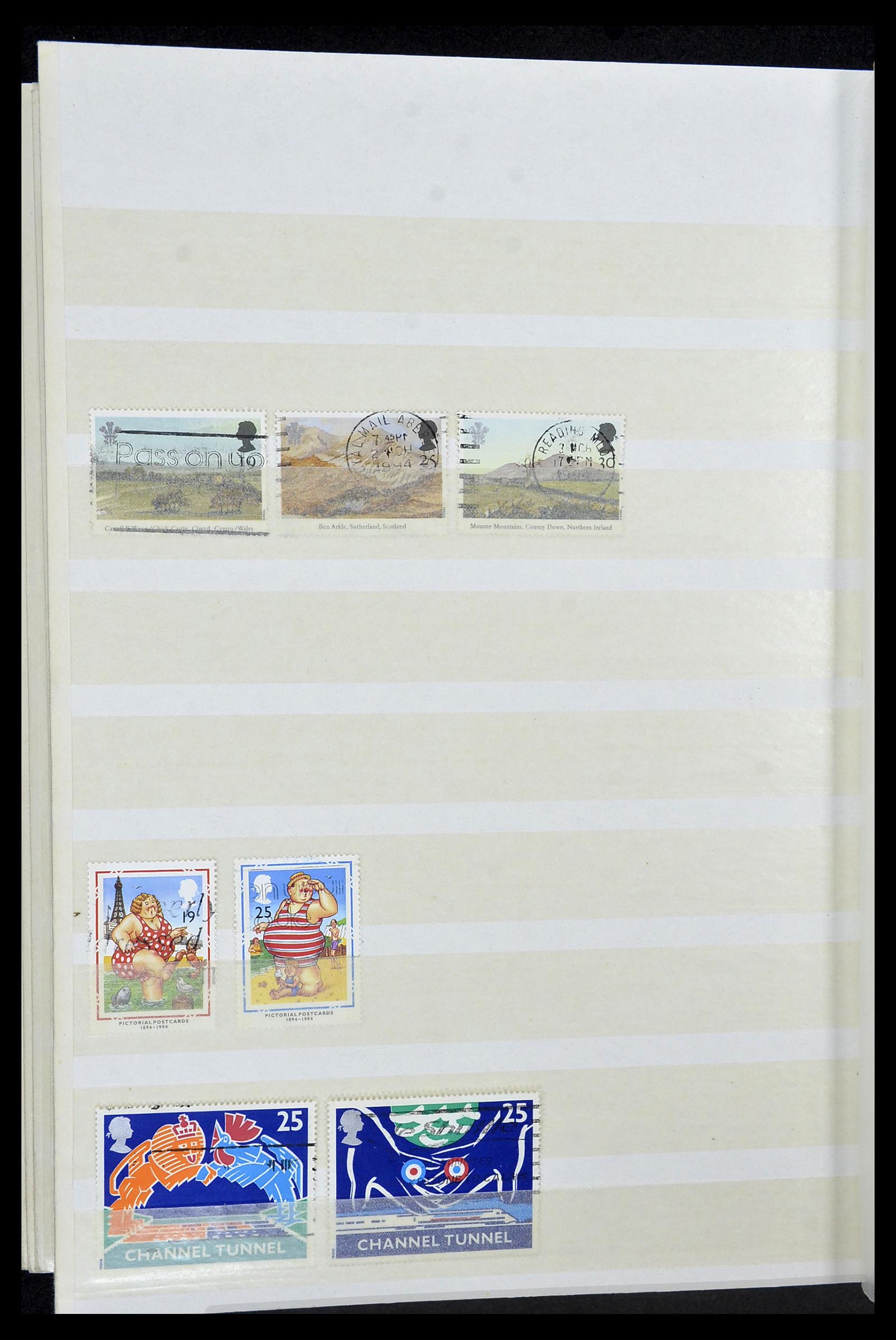 34084 105 - Stamp collection 34084 Great Britain 1844-1997.
