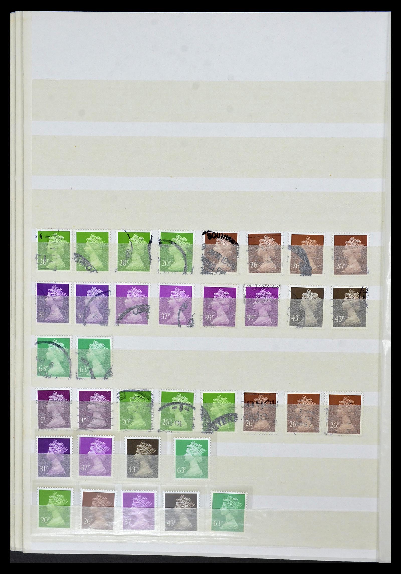 34084 114 - Stamp collection 34084 Great Britain 1844-1997.