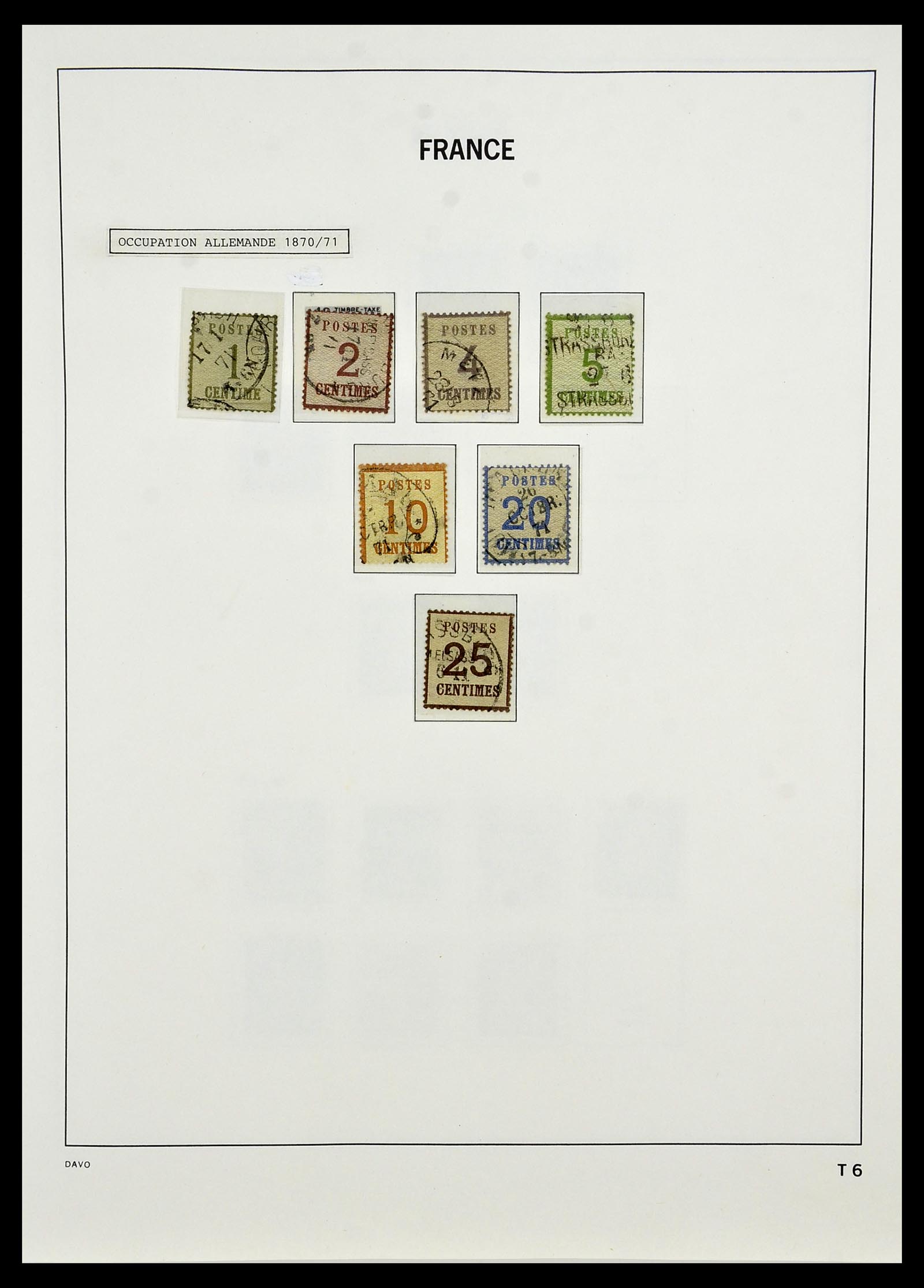 34085 001 - Postzegelverzameling 34085 Frankrijk 1849-1988.