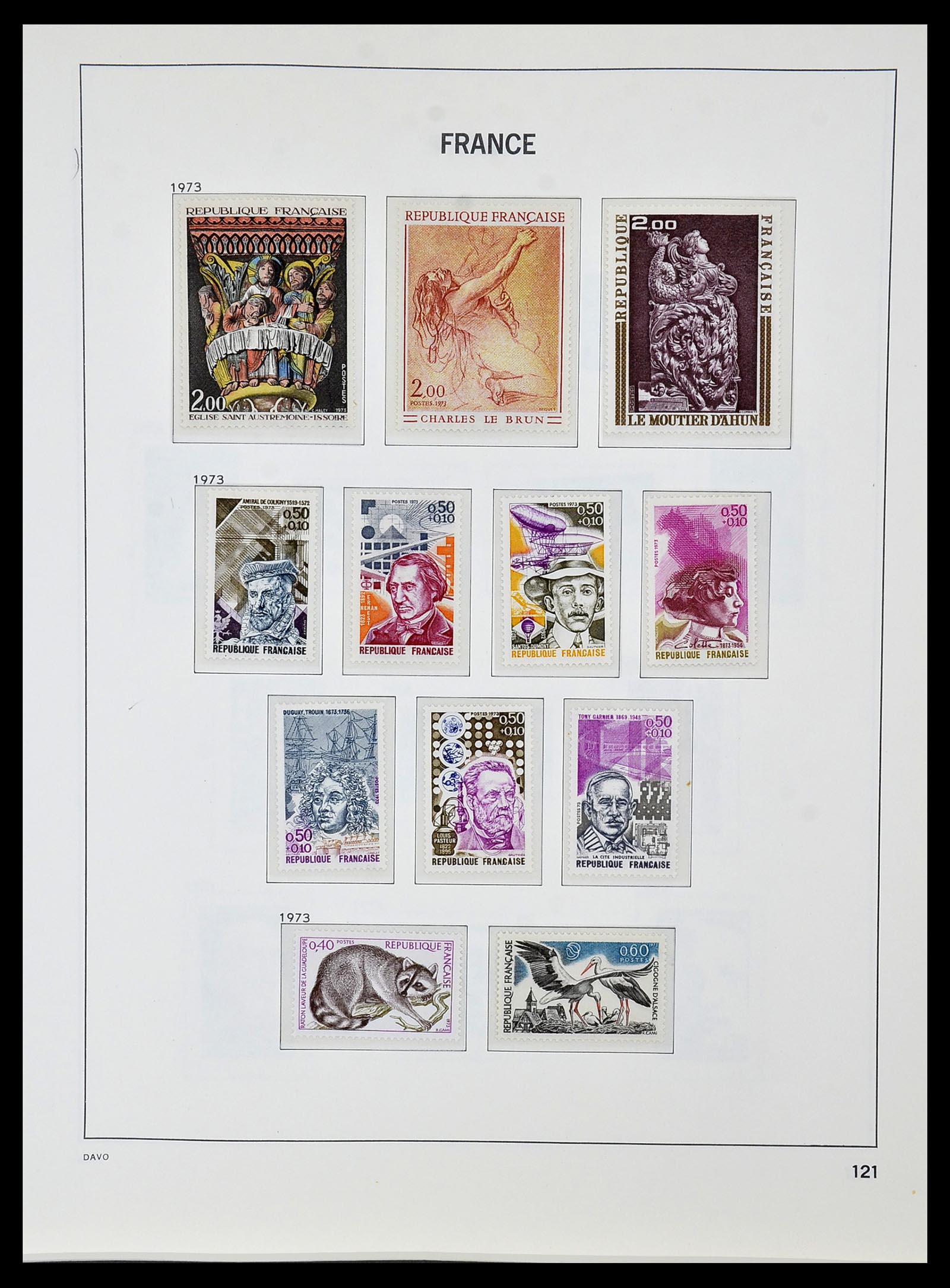 34085 144 - Postzegelverzameling 34085 Frankrijk 1849-1988.