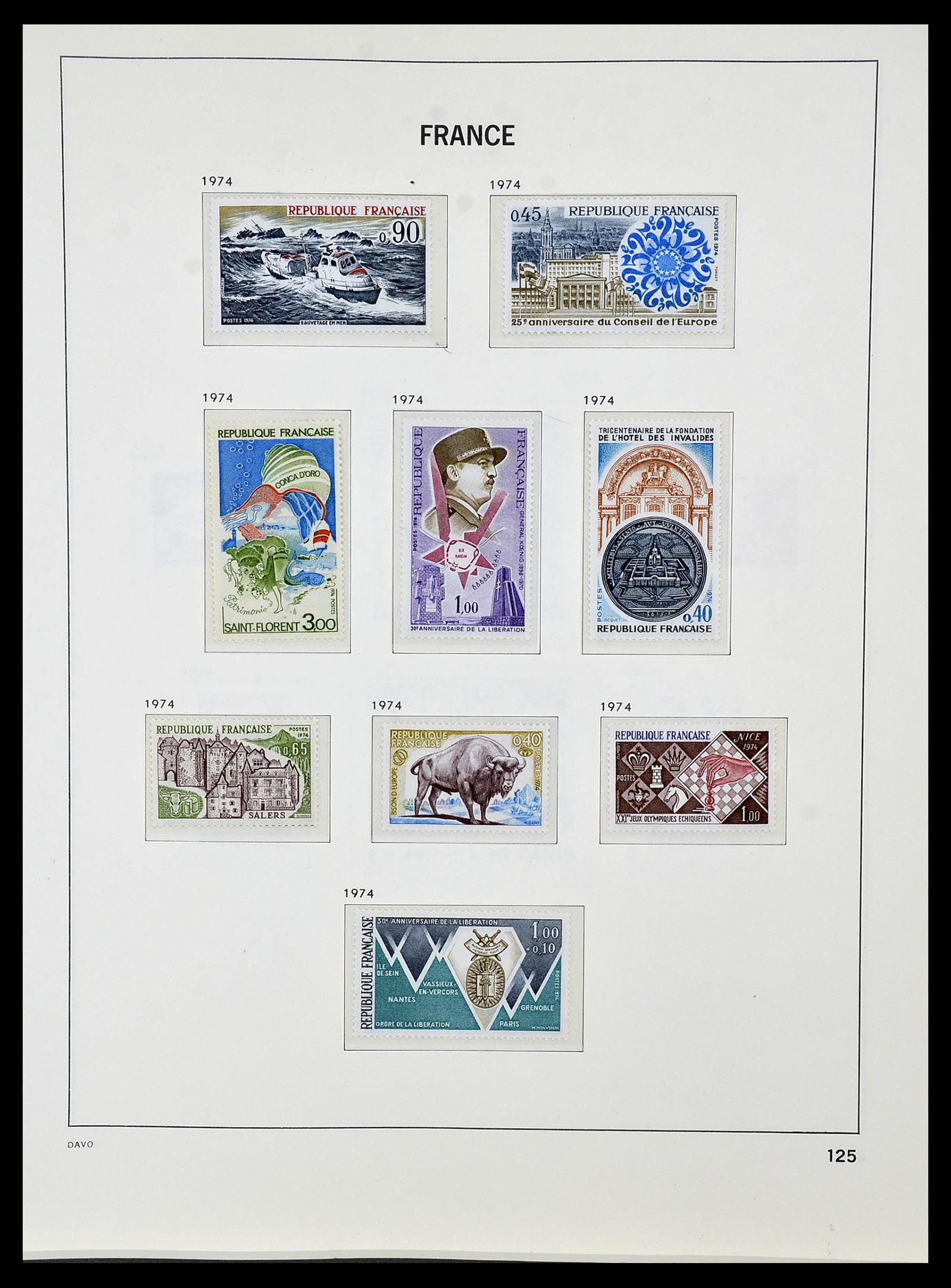 34085 148 - Postzegelverzameling 34085 Frankrijk 1849-1988.