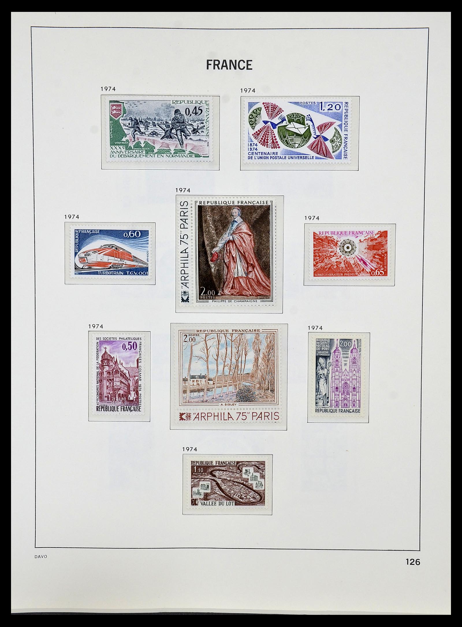34085 149 - Postzegelverzameling 34085 Frankrijk 1849-1988.