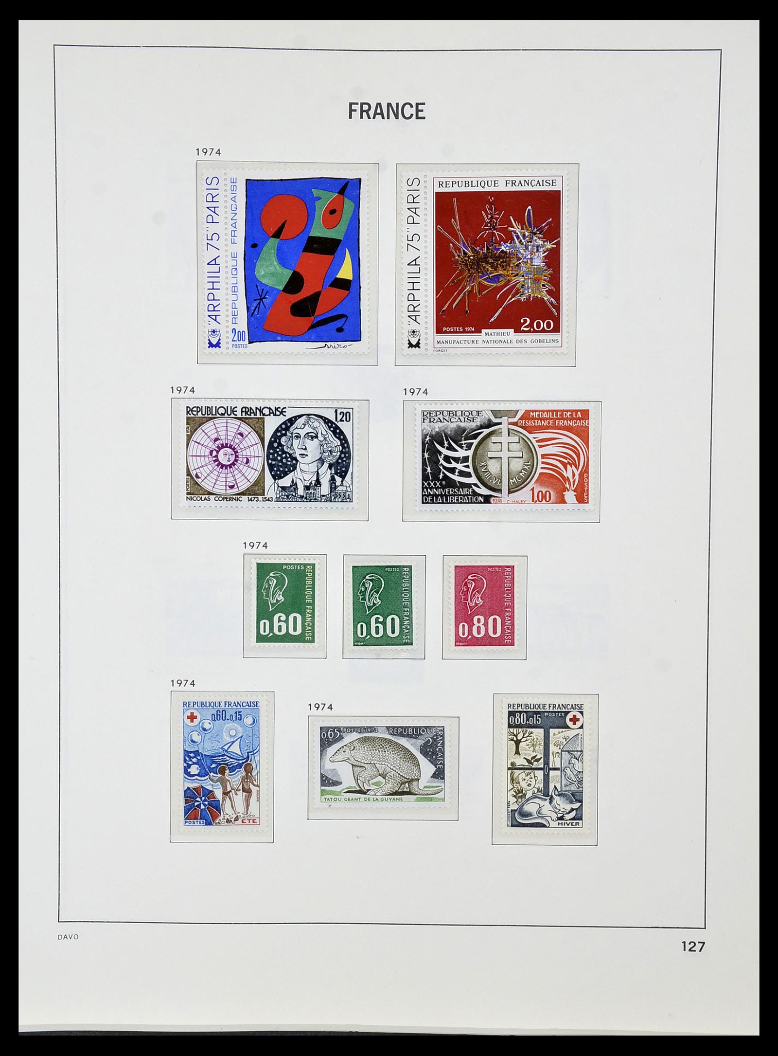 34085 150 - Postzegelverzameling 34085 Frankrijk 1849-1988.