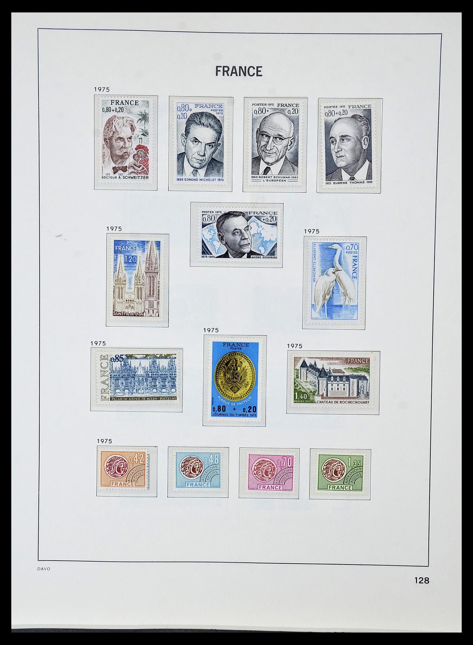 34085 151 - Postzegelverzameling 34085 Frankrijk 1849-1988.