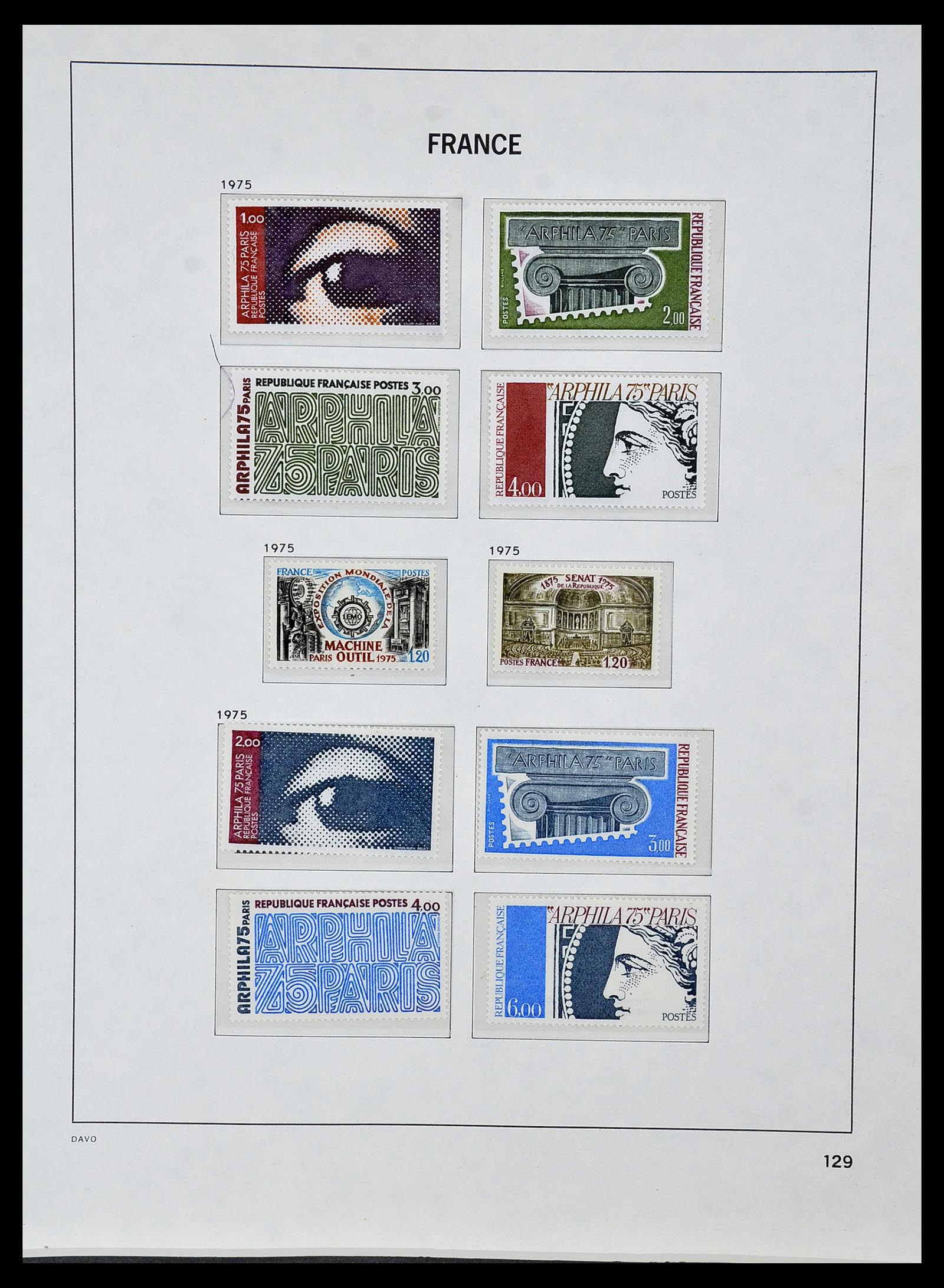 34085 152 - Postzegelverzameling 34085 Frankrijk 1849-1988.