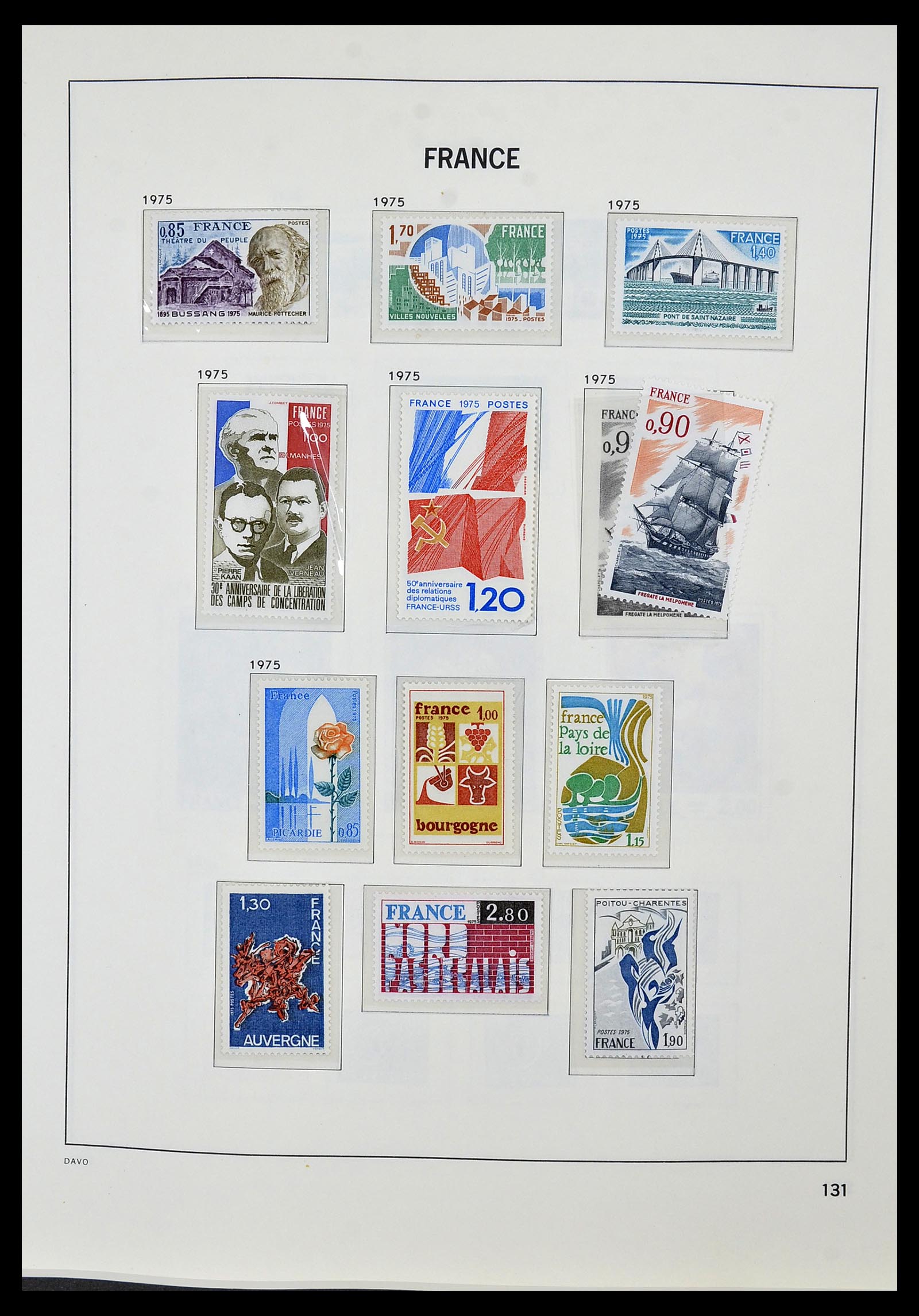 34085 154 - Postzegelverzameling 34085 Frankrijk 1849-1988.