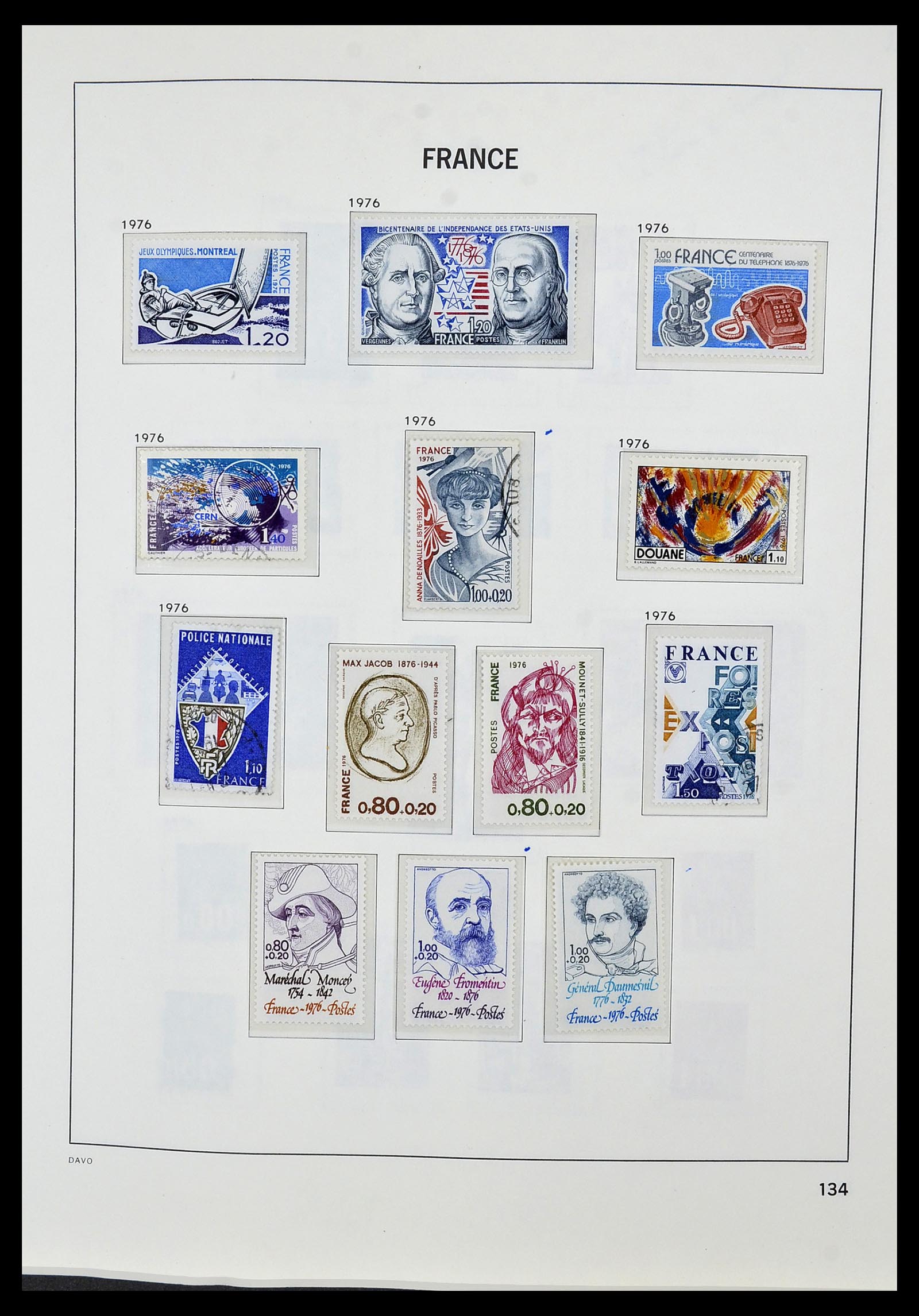 34085 157 - Postzegelverzameling 34085 Frankrijk 1849-1988.