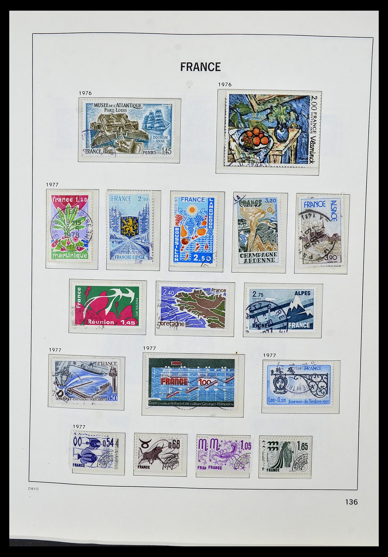 34085 159 - Postzegelverzameling 34085 Frankrijk 1849-1988.