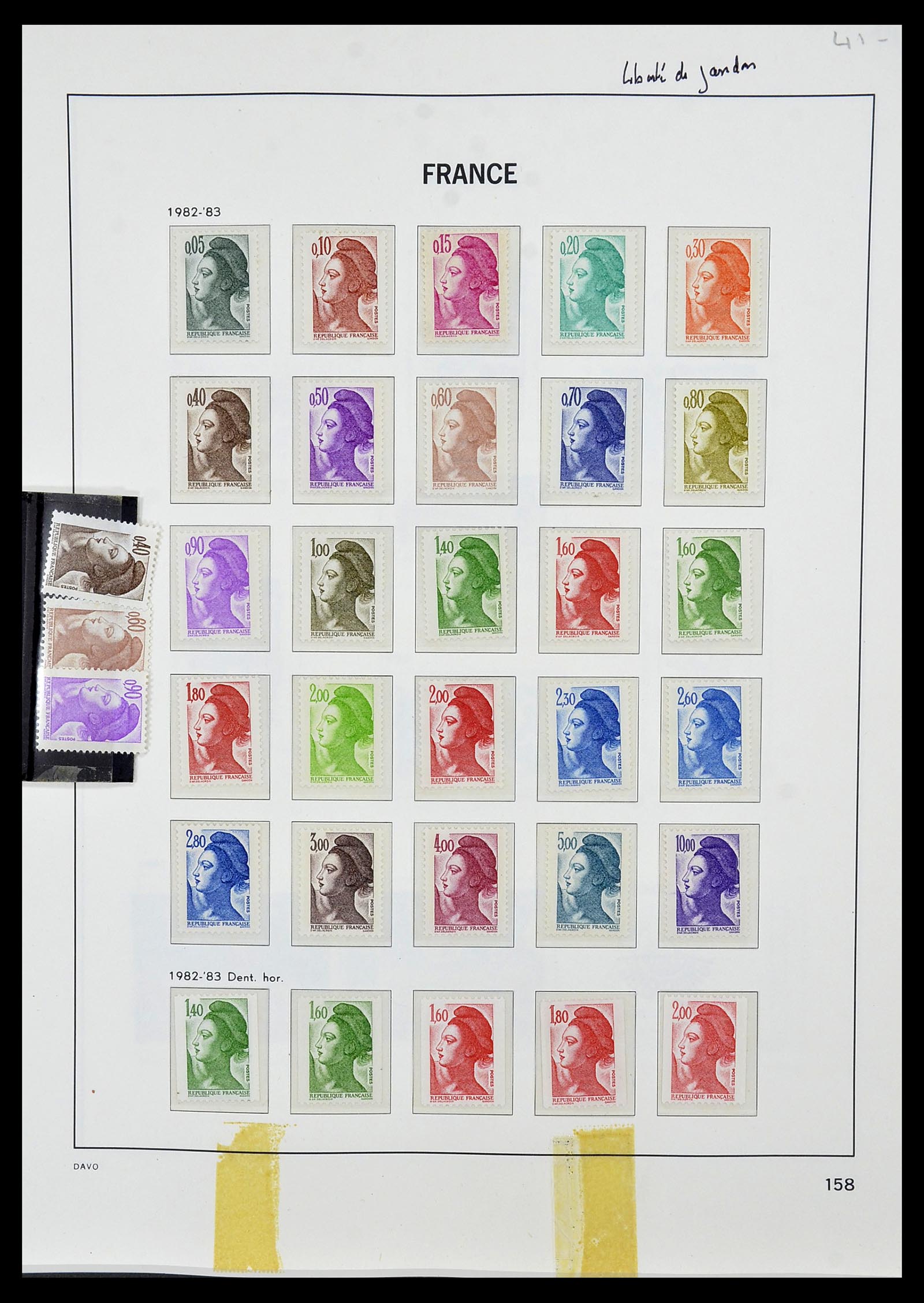 34085 187 - Postzegelverzameling 34085 Frankrijk 1849-1988.