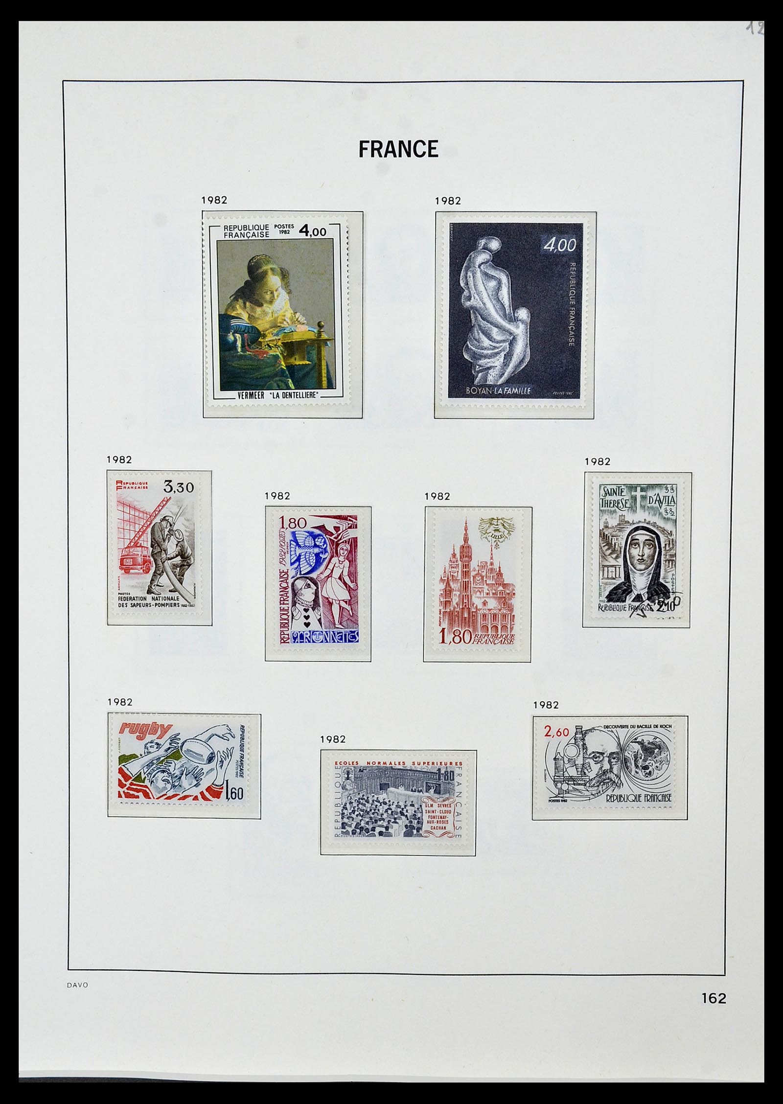 34085 191 - Postzegelverzameling 34085 Frankrijk 1849-1988.