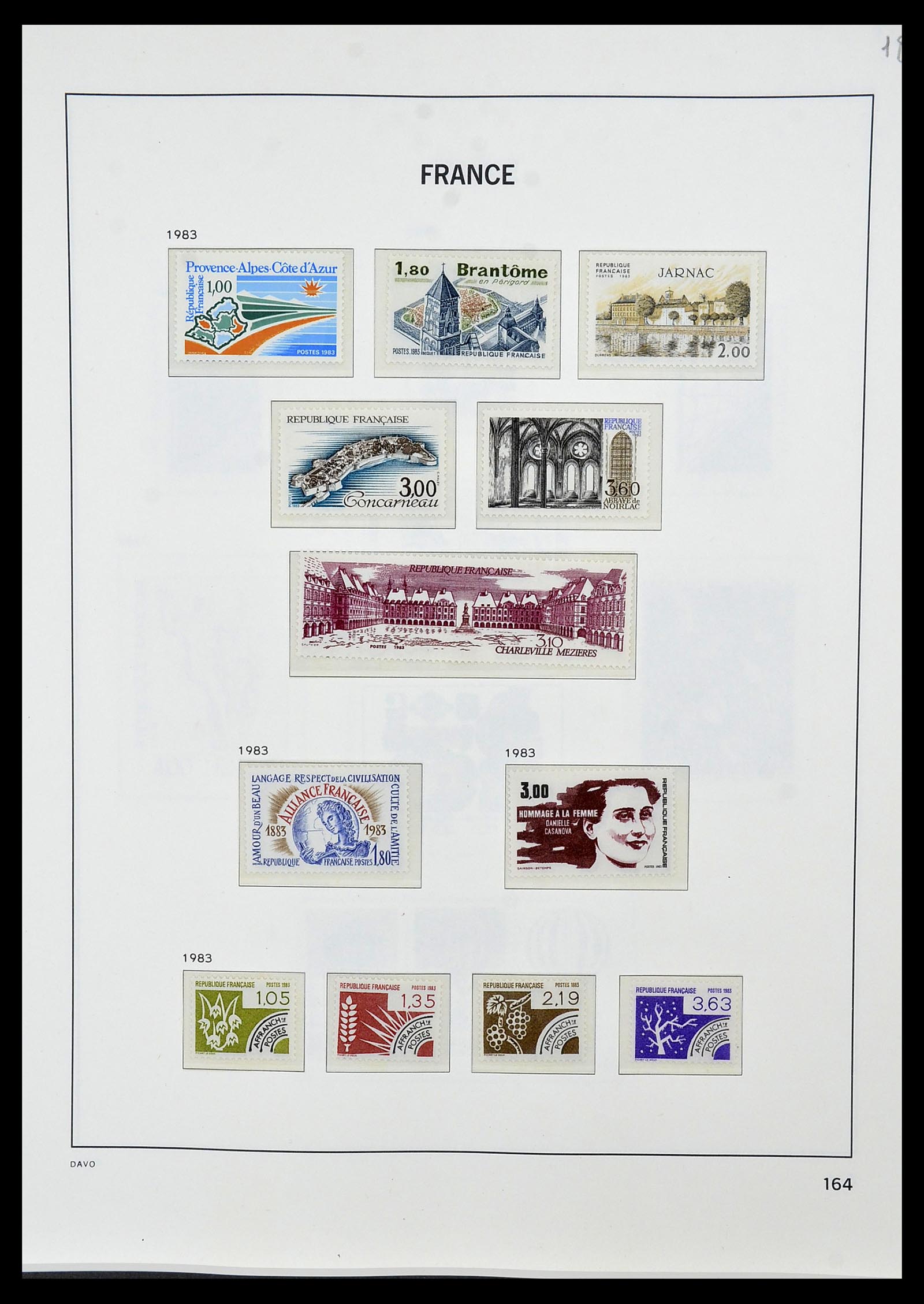 34085 193 - Postzegelverzameling 34085 Frankrijk 1849-1988.