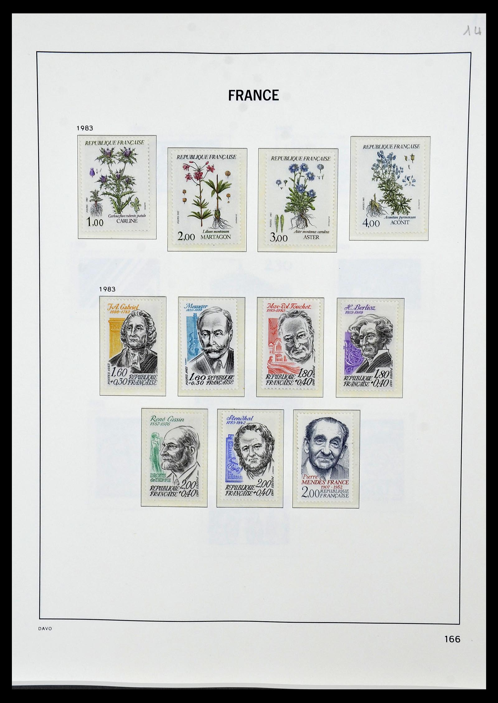34085 195 - Postzegelverzameling 34085 Frankrijk 1849-1988.