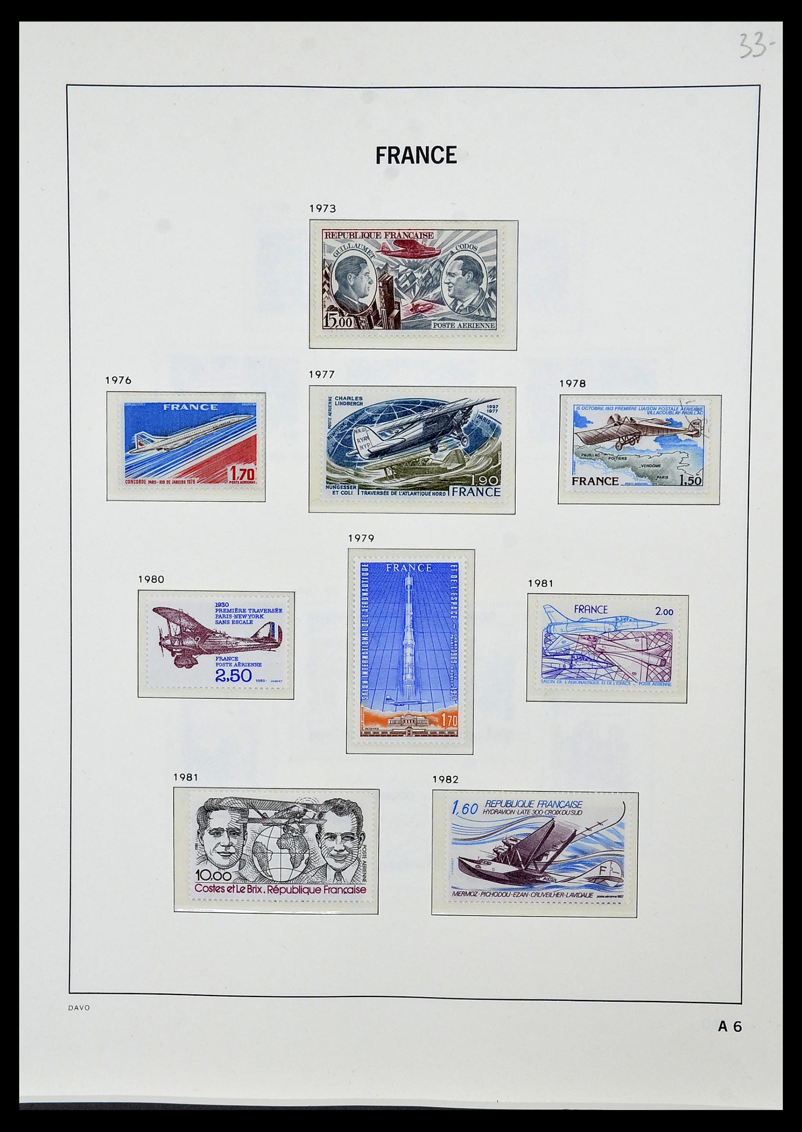 34085 200 - Postzegelverzameling 34085 Frankrijk 1849-1988.