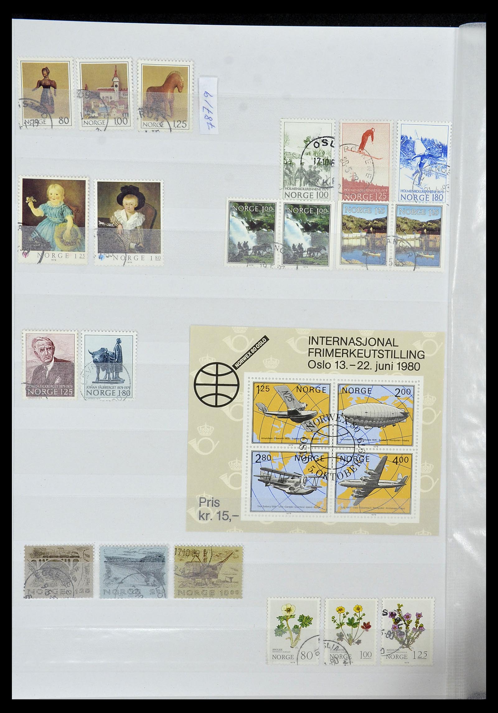 34086 024 - Postzegelverzameling 34086 Noorwegen 1856-1999.