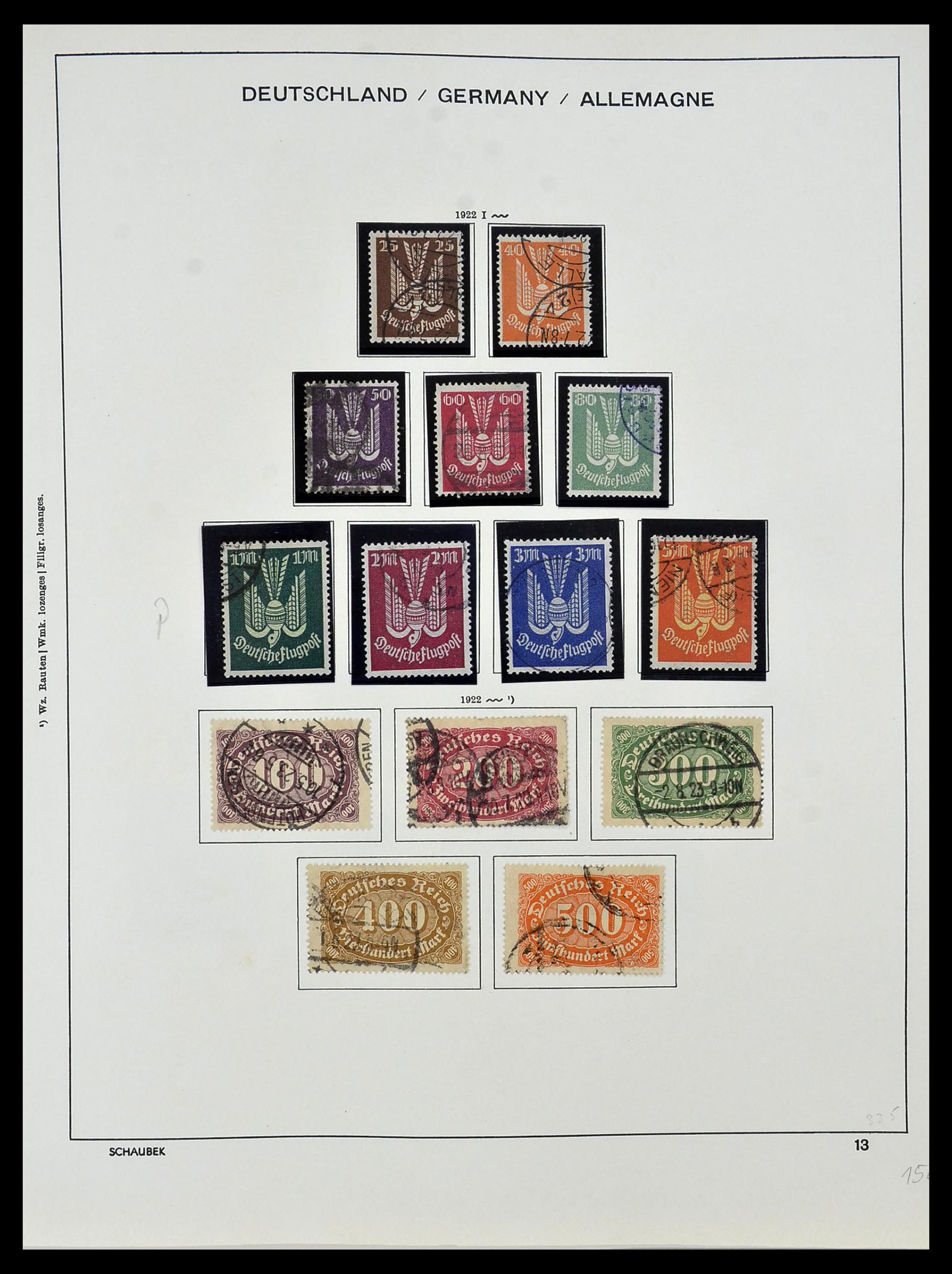 34087 015 - Stamp collection 34087 German Reich 1872-1945.