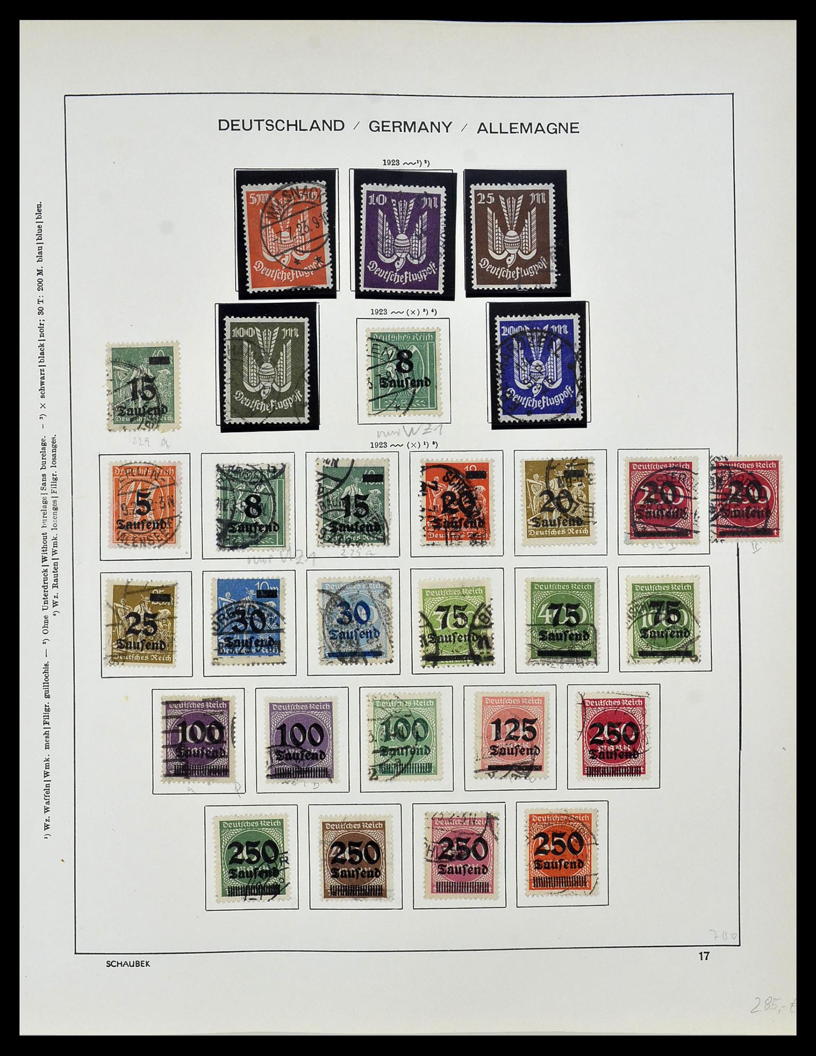 34087 019 - Stamp collection 34087 German Reich 1872-1945.