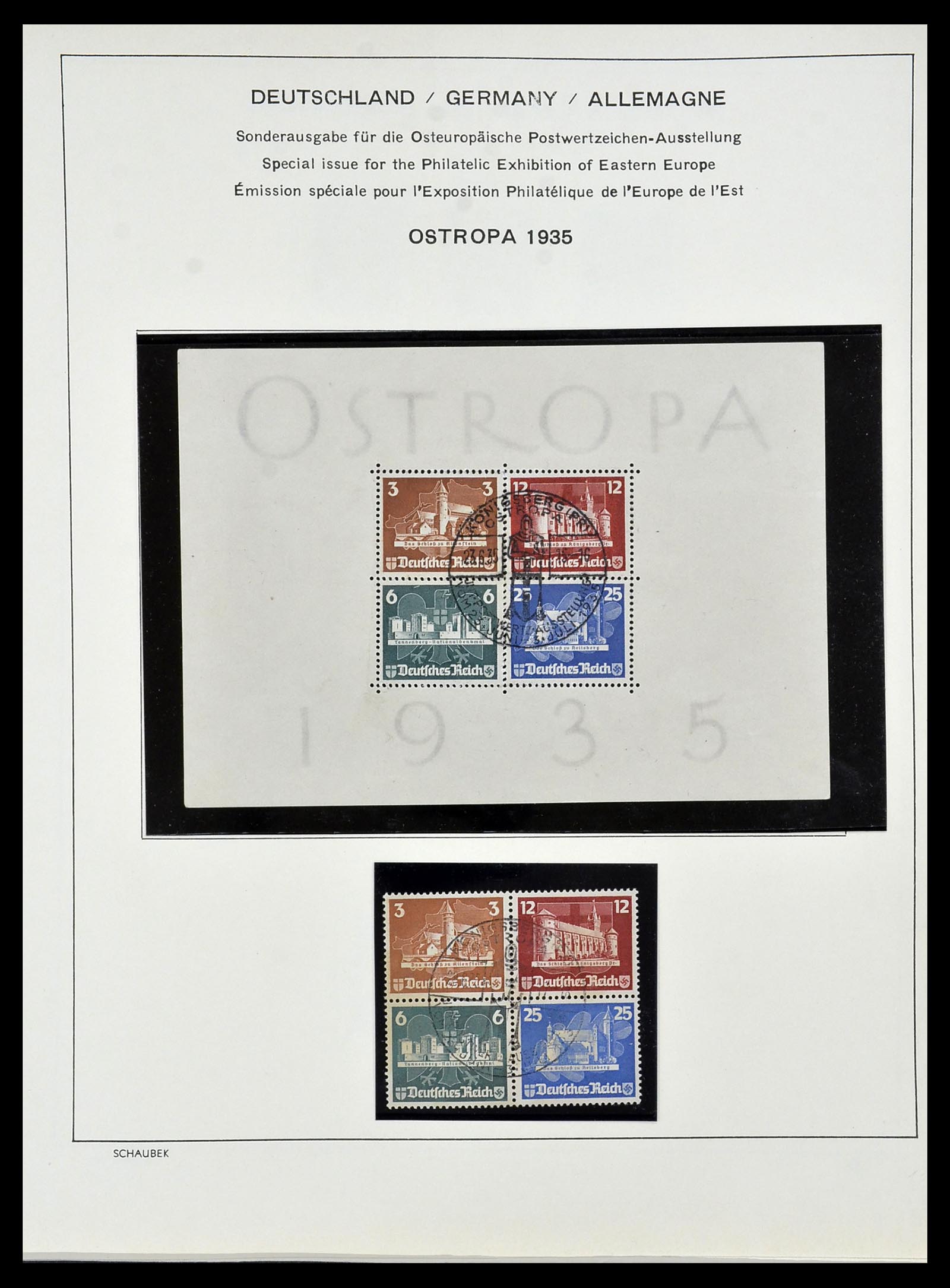 34087 041 - Stamp collection 34087 German Reich 1872-1945.