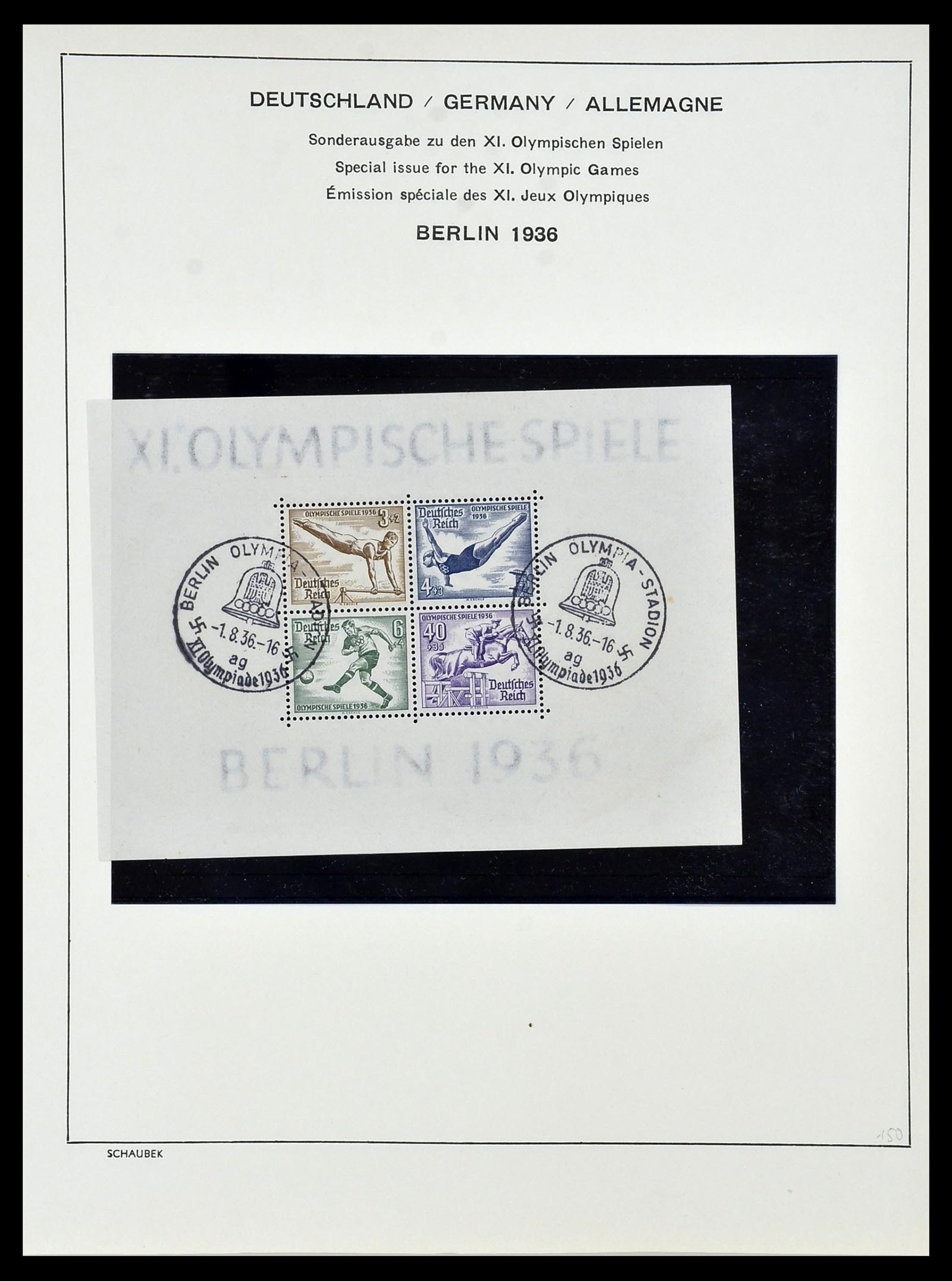 34087 046 - Postzegelverzameling 34087 Duitse Rijk 1872-1945.