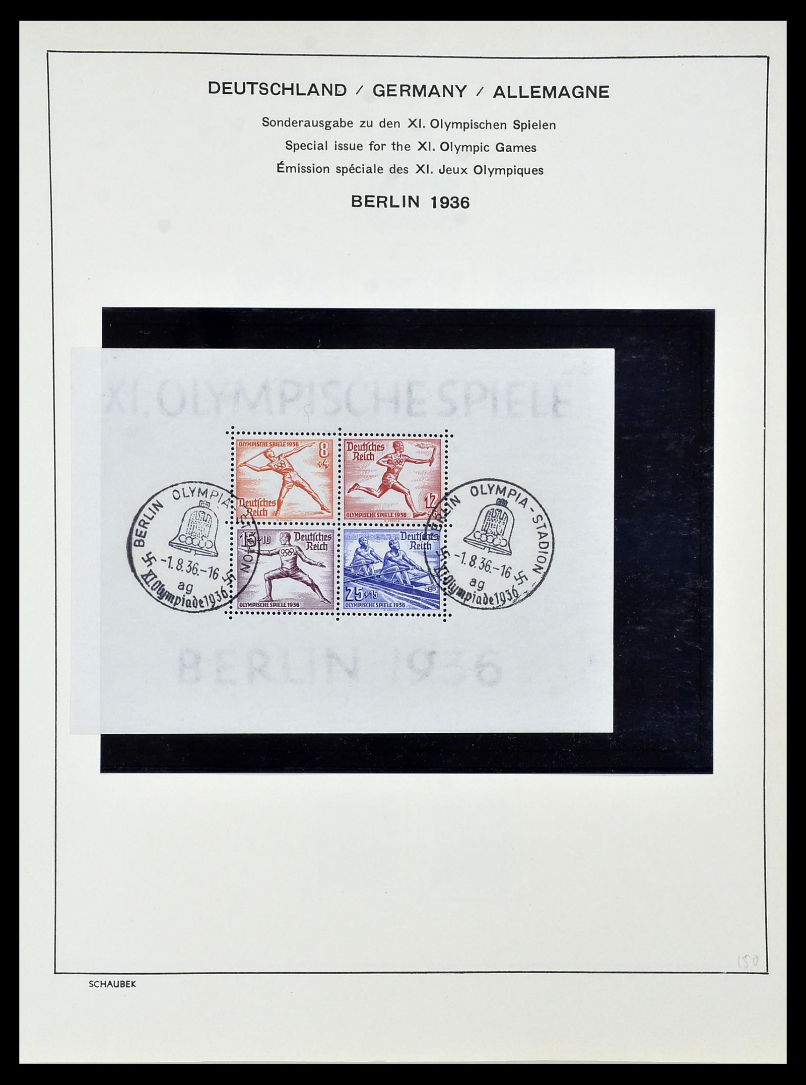 34087 047 - Postzegelverzameling 34087 Duitse Rijk 1872-1945.