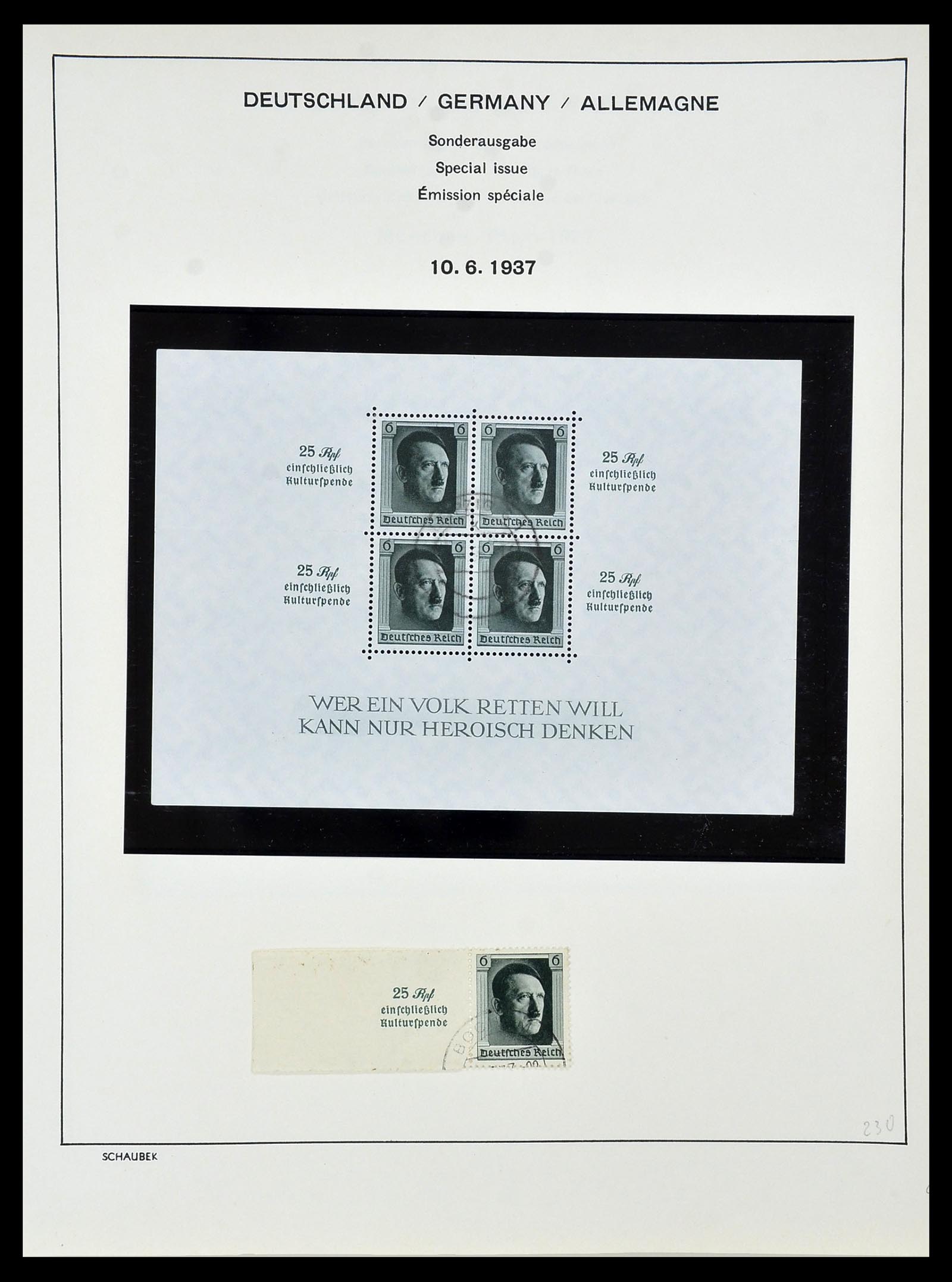 34087 051 - Postzegelverzameling 34087 Duitse Rijk 1872-1945.