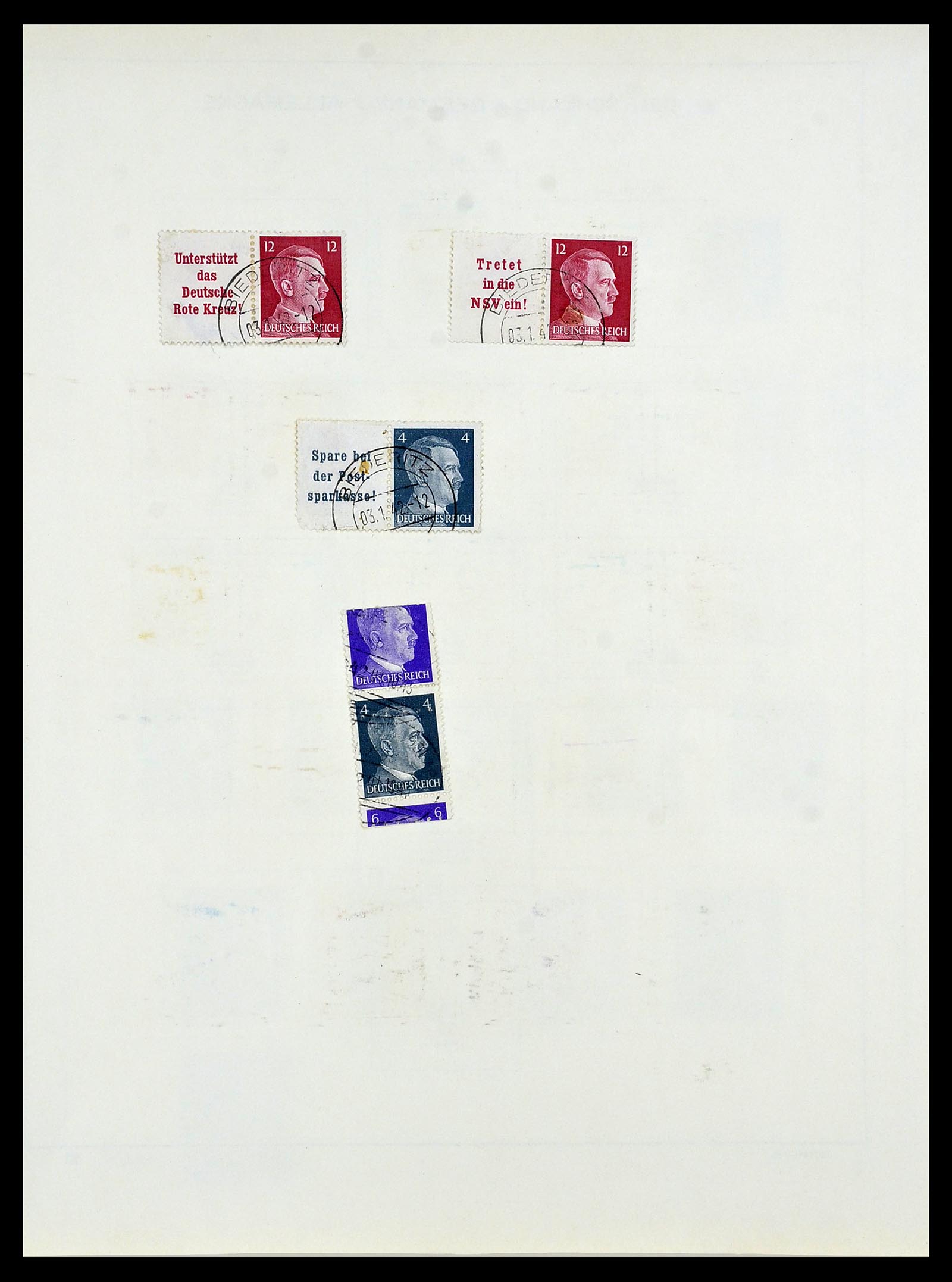 34087 066 - Postzegelverzameling 34087 Duitse Rijk 1872-1945.