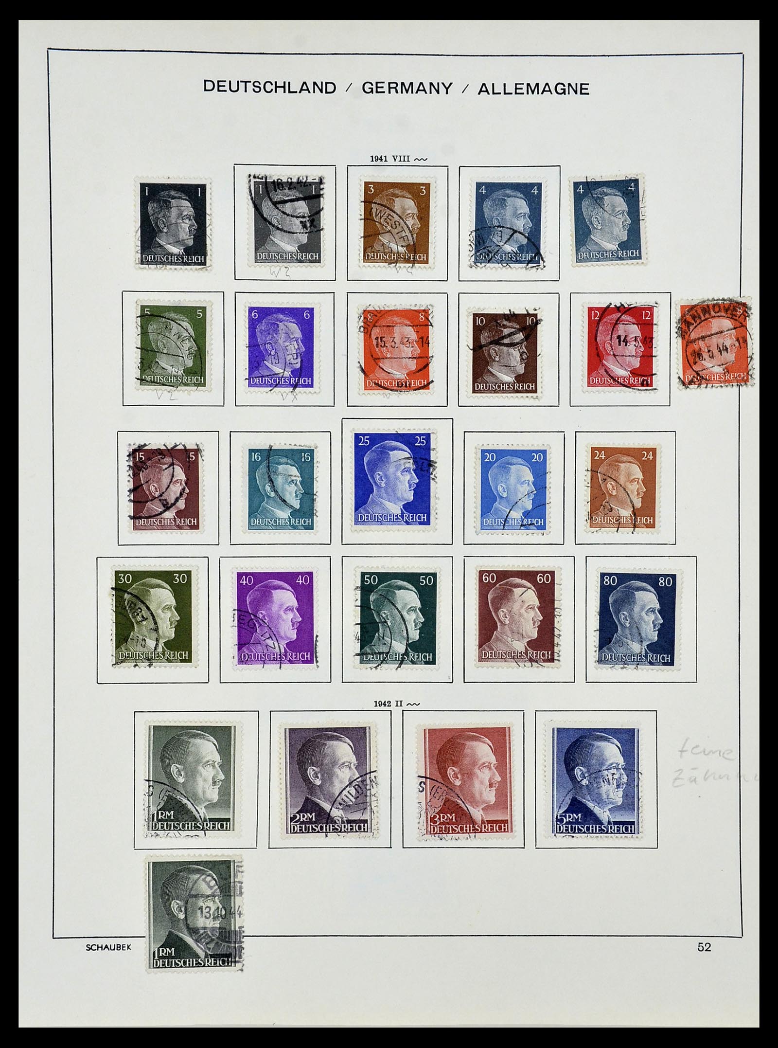 34087 067 - Stamp collection 34087 German Reich 1872-1945.