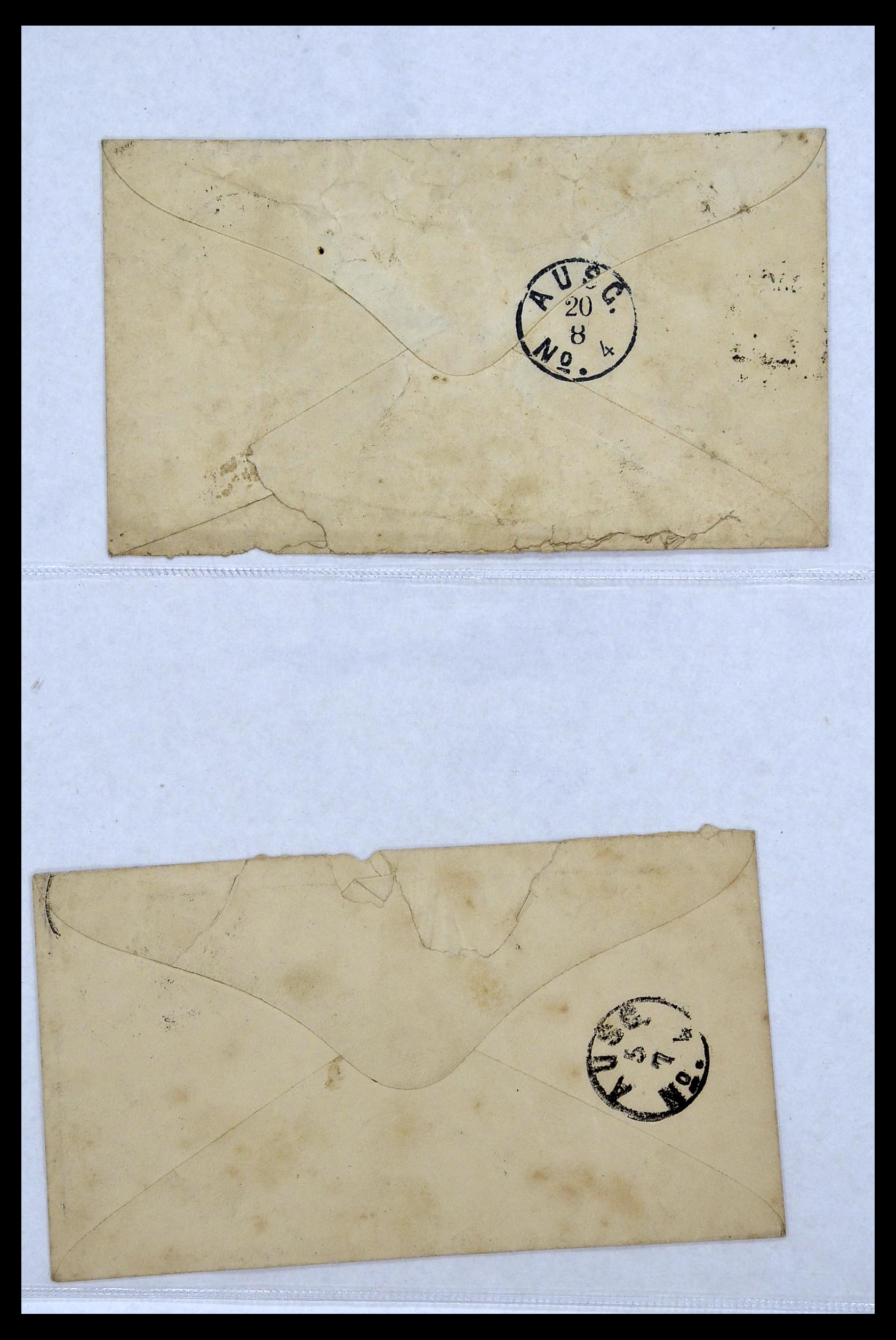 34088 006 - Postzegelverzameling 34088 Rusland brieven 1868-1958.