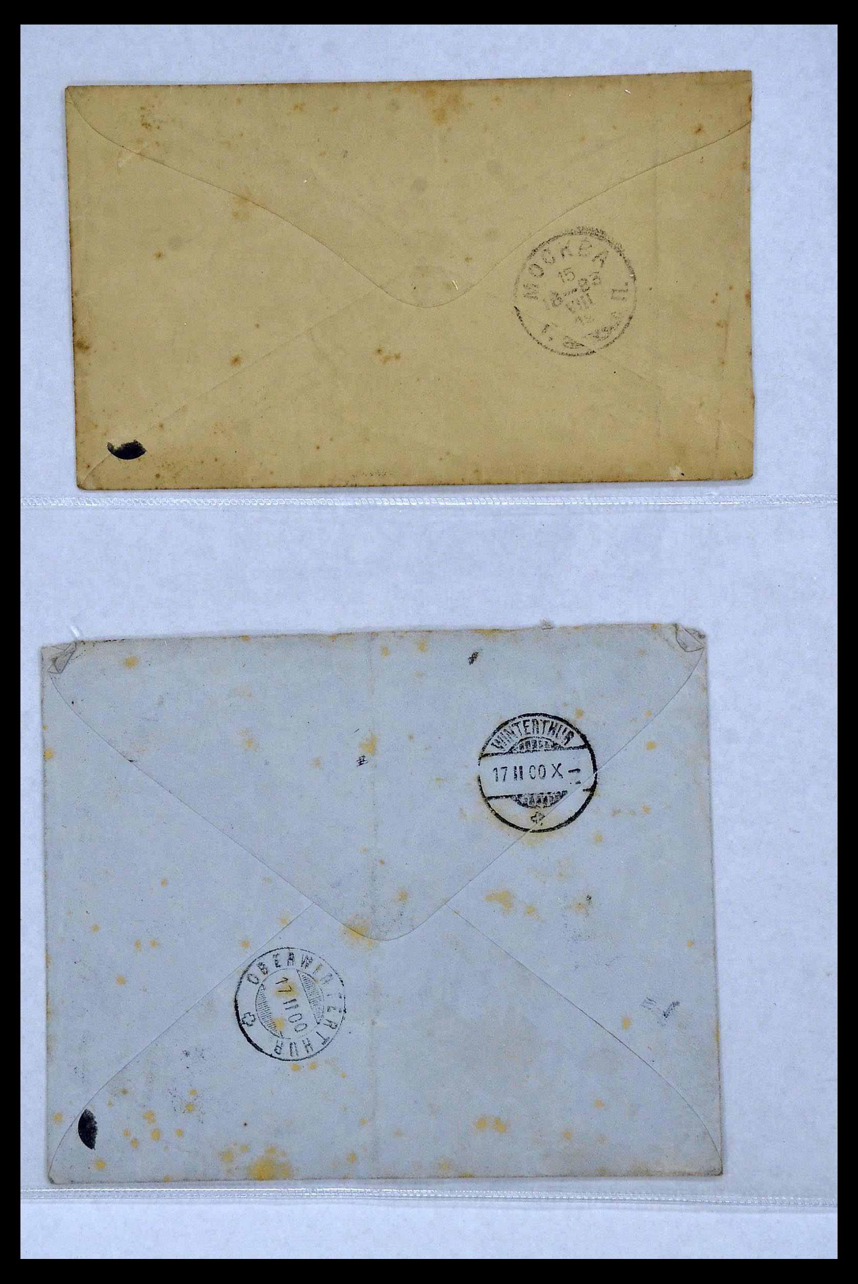 34088 008 - Postzegelverzameling 34088 Rusland brieven 1868-1958.