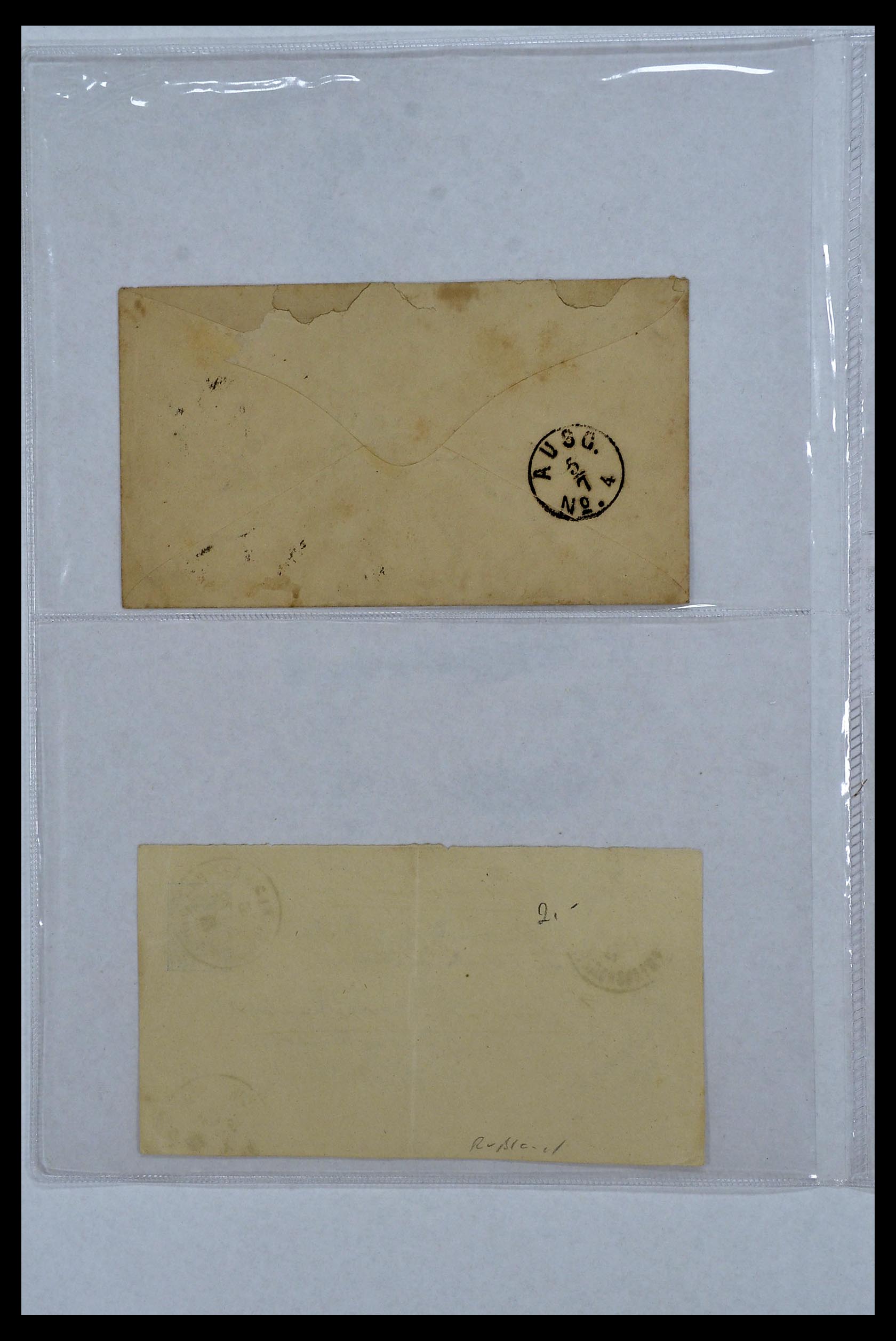 34088 052 - Postzegelverzameling 34088 Rusland brieven 1868-1958.