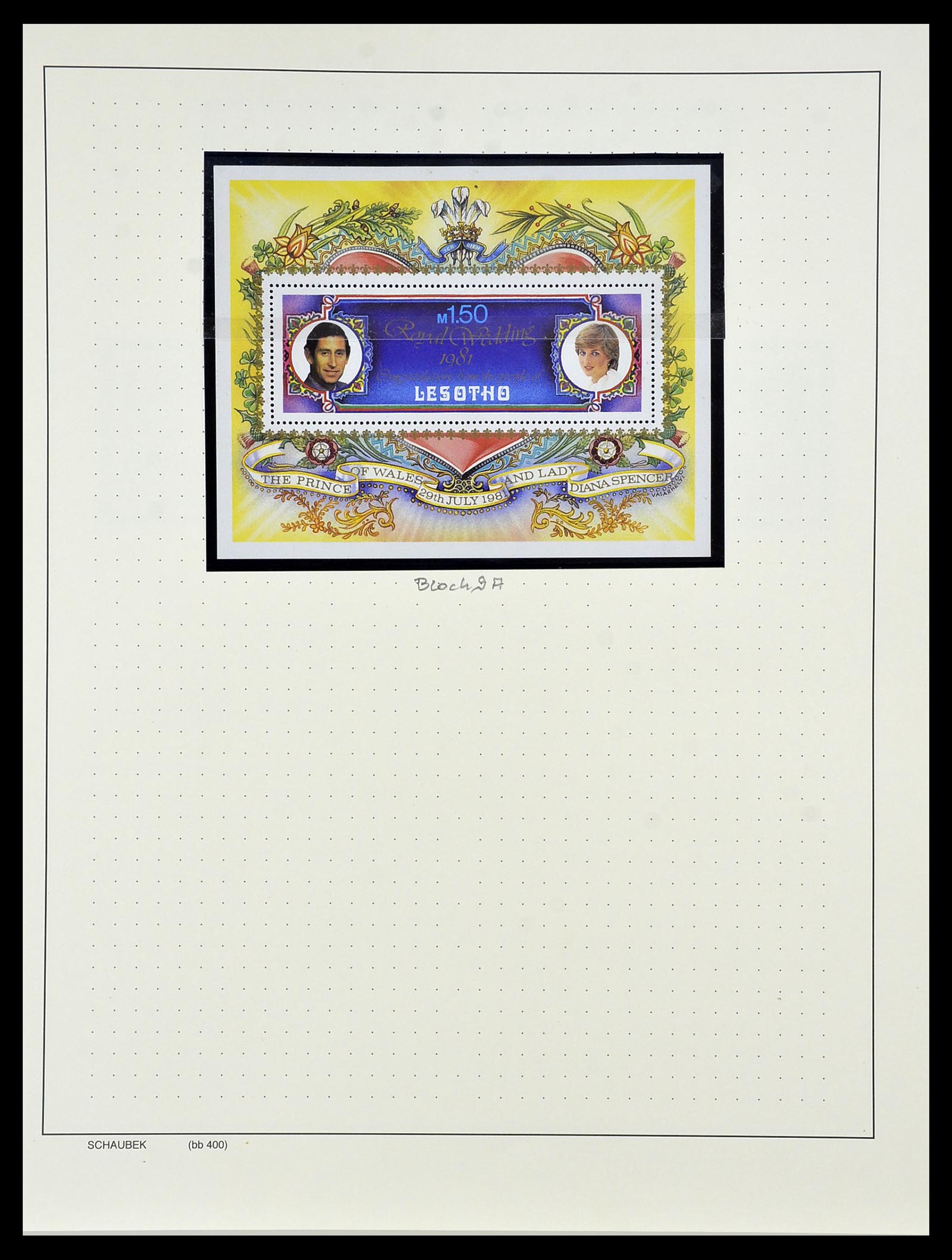 34097 047 - Postzegelverzameling 34097 Swaziland  en Lesotho 1935-1989.