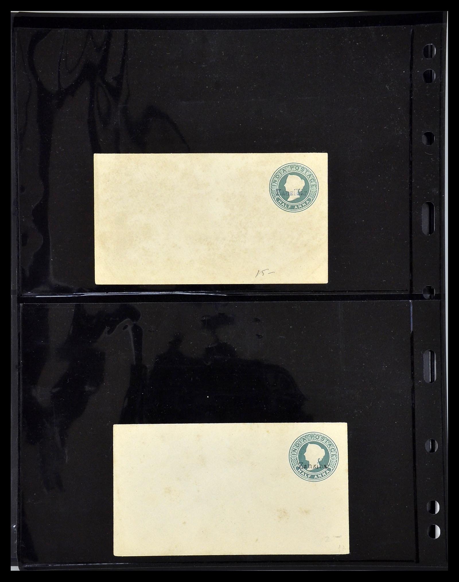 34098 004 - Postzegelverzameling 34098 Zanzibar 1865-1937.