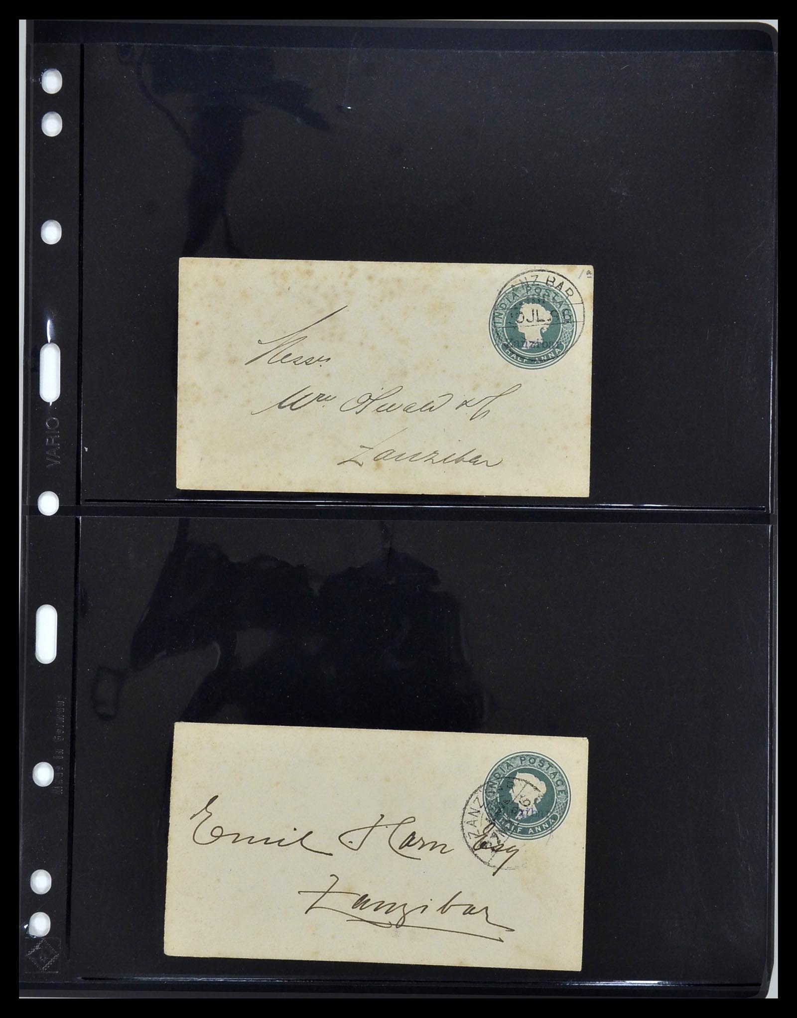 34098 005 - Stamp collection 34098 Zanzibar 1865-1937.