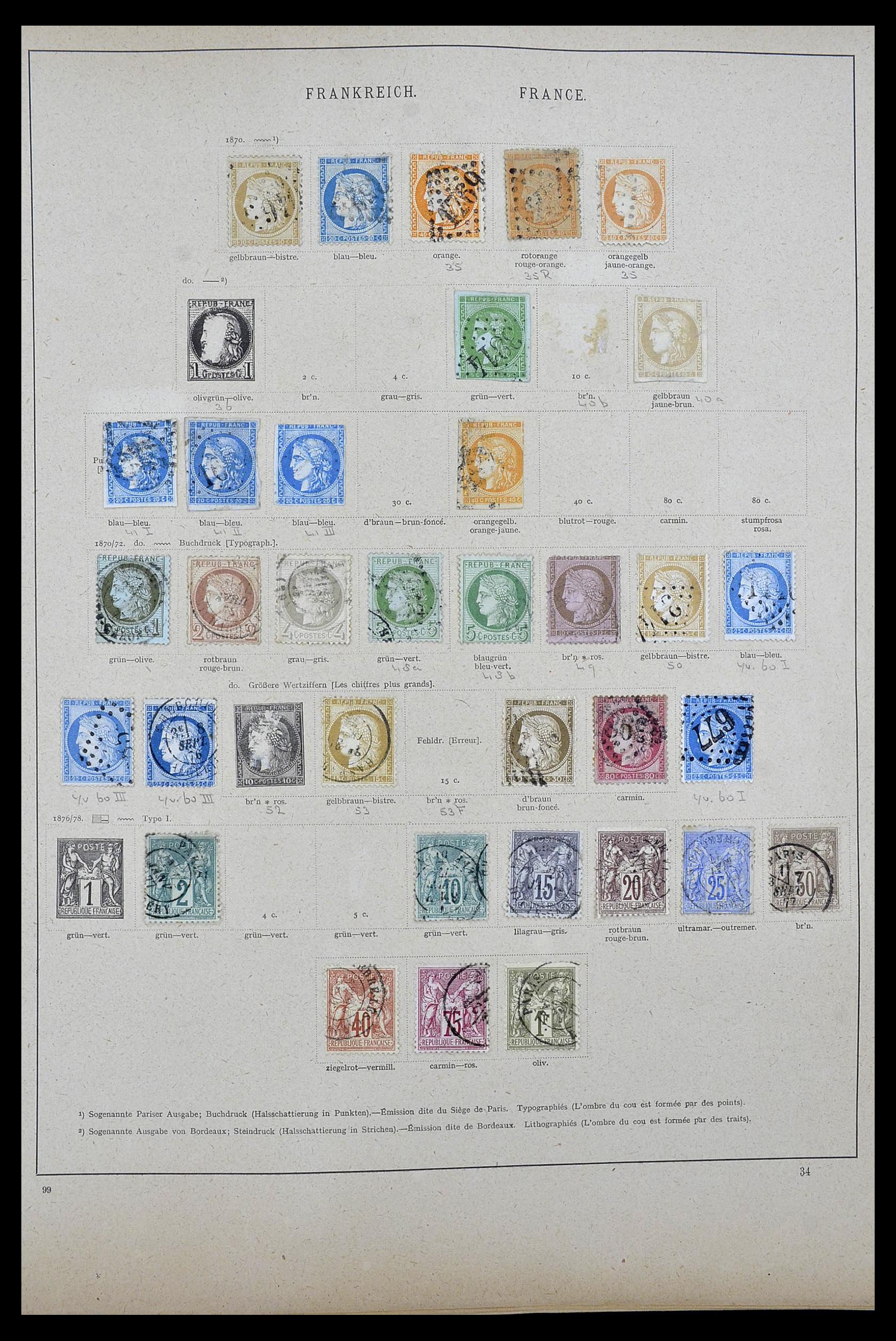 34100 0002 - Stamp collection 34100 World 1840-1935.