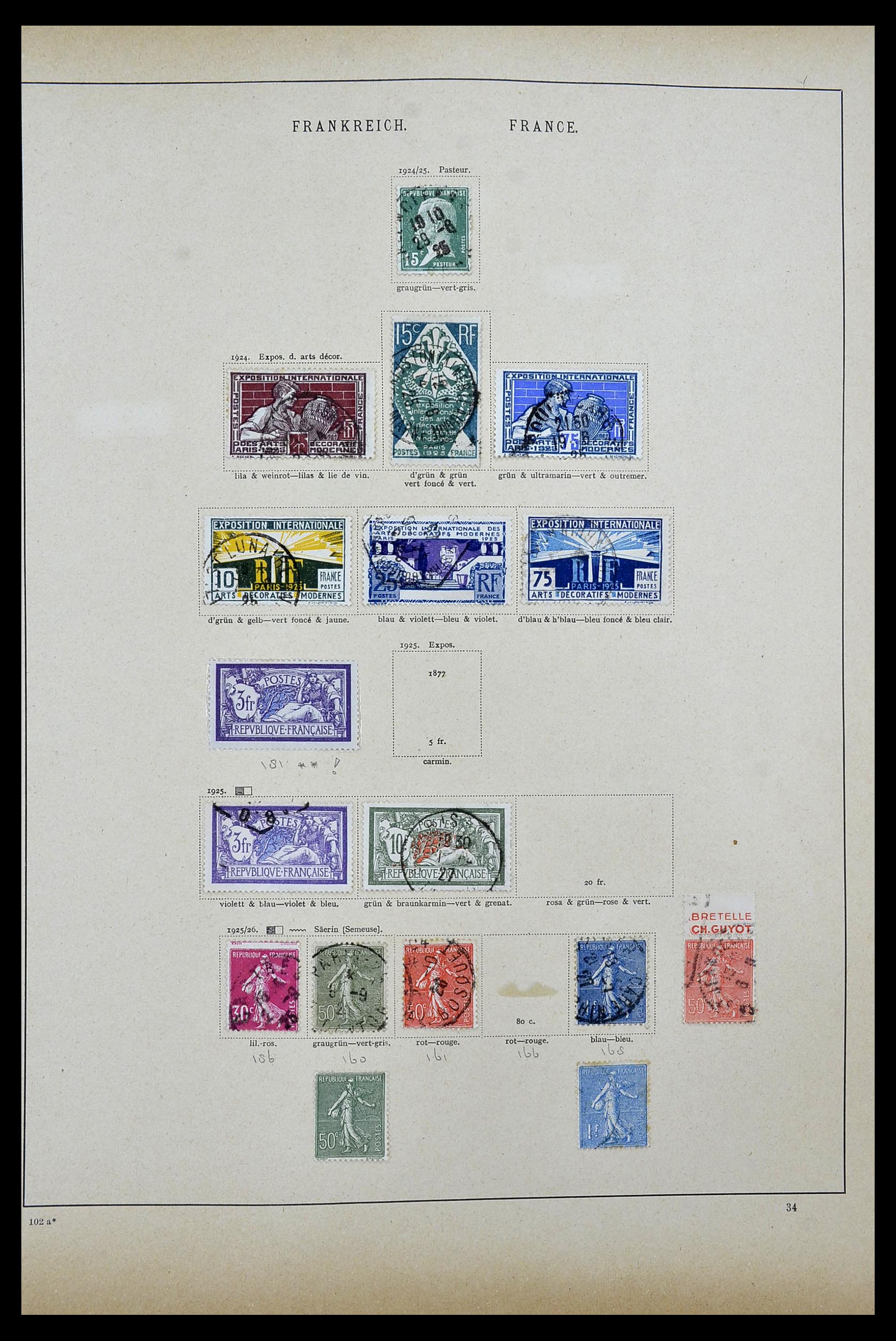 34100 0008 - Postzegelverzameling 34100 Wereld 1840-1935.