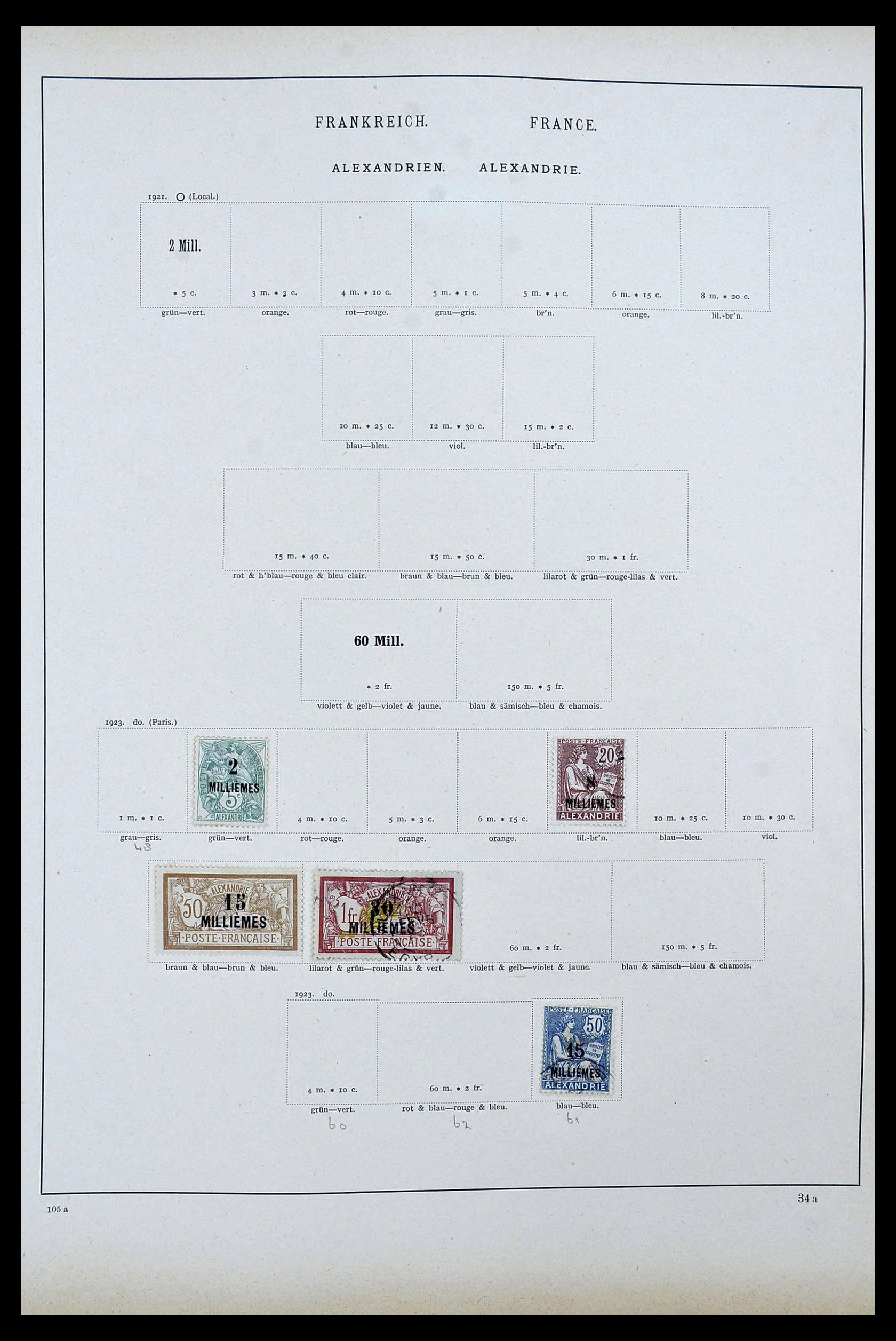 34100 0018 - Postzegelverzameling 34100 Wereld 1840-1935.