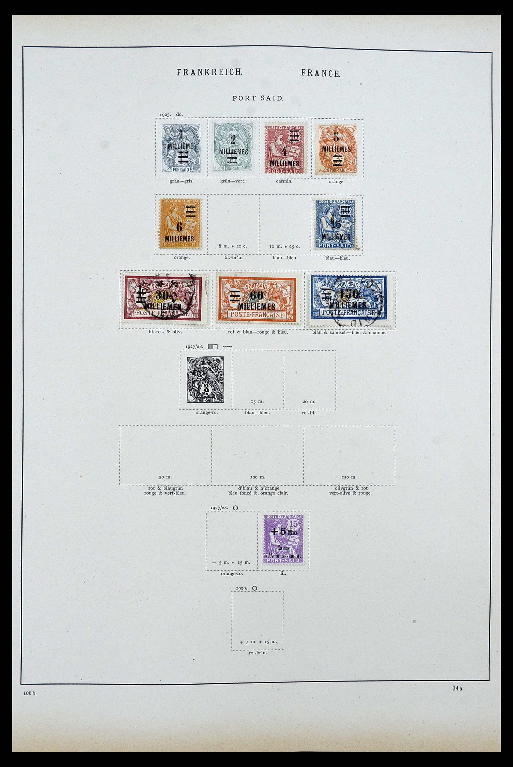 34100 0023 - Stamp collection 34100 World 1840-1935.